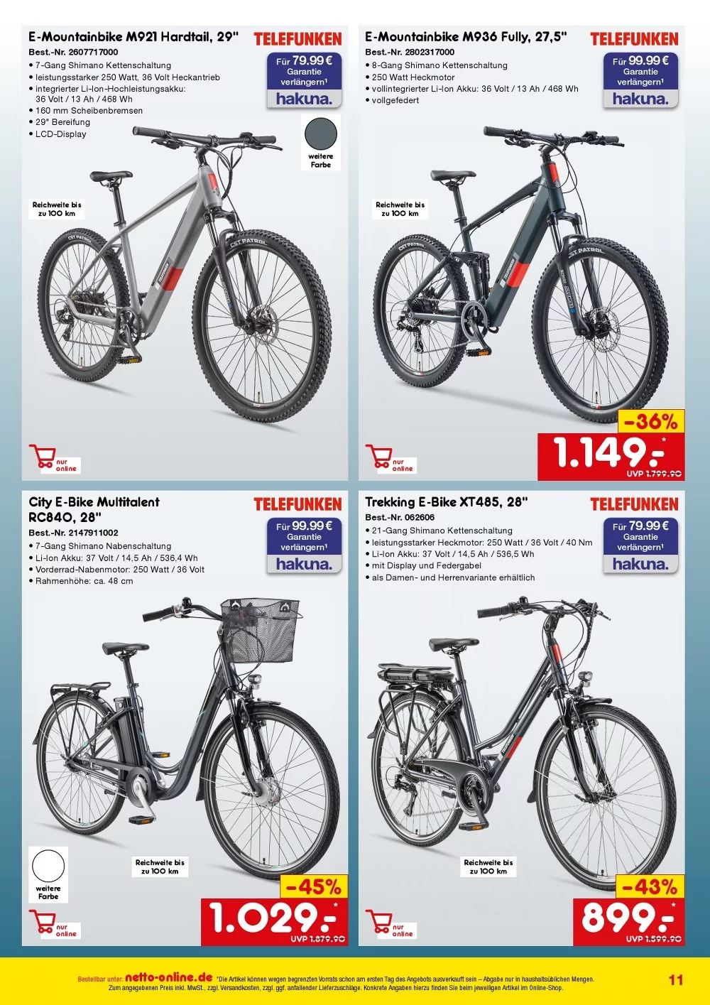 netto marken bestelmagazin juni 11