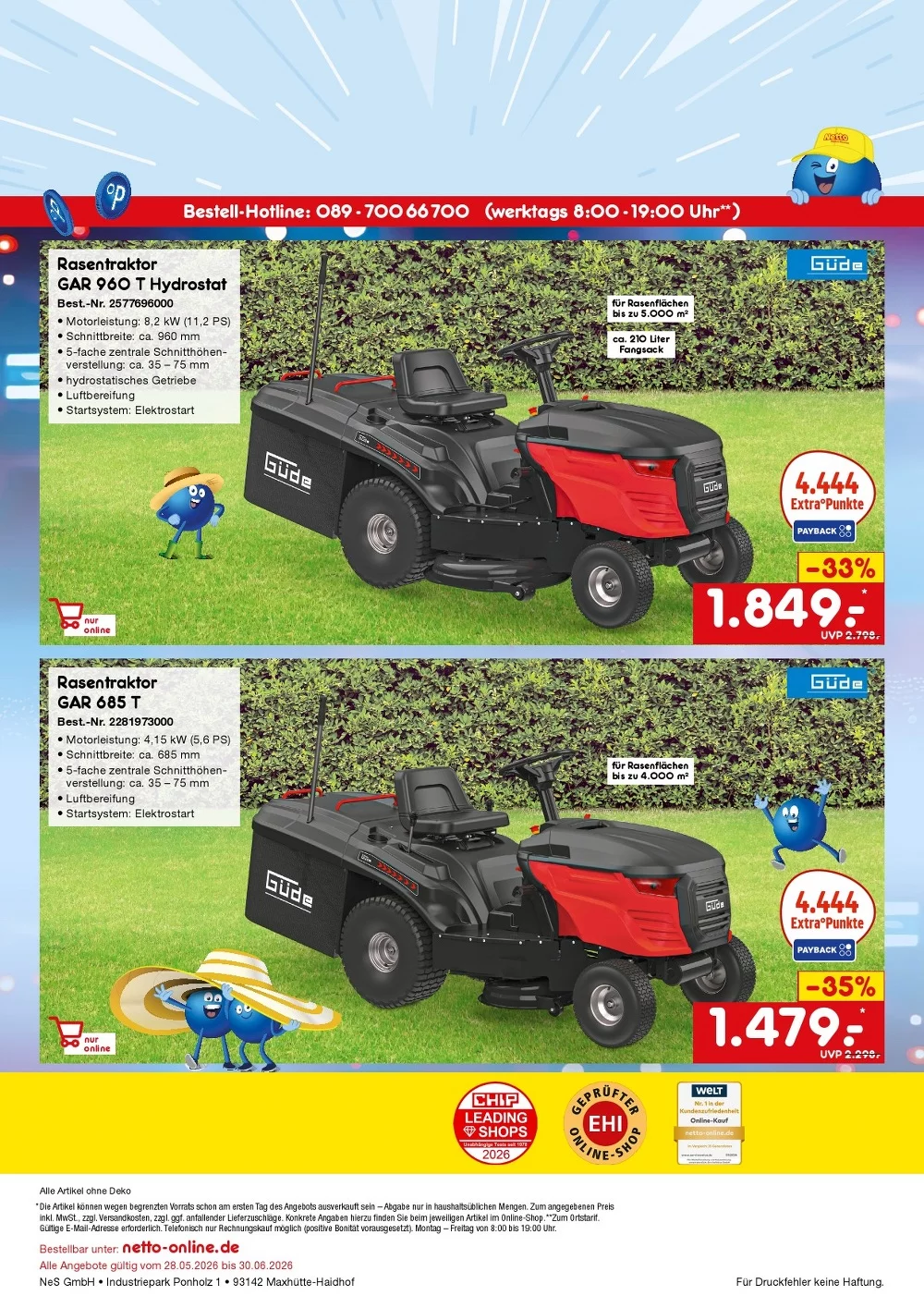 netto marken bestelmagazin juni 20