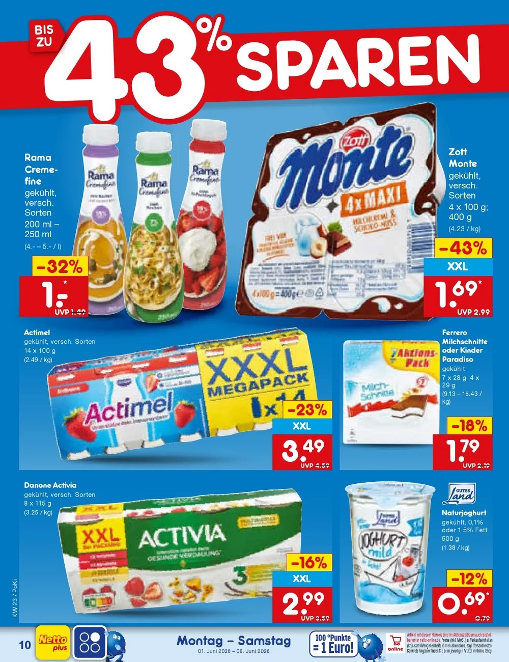 netto marken prospekt juni 1 6 10