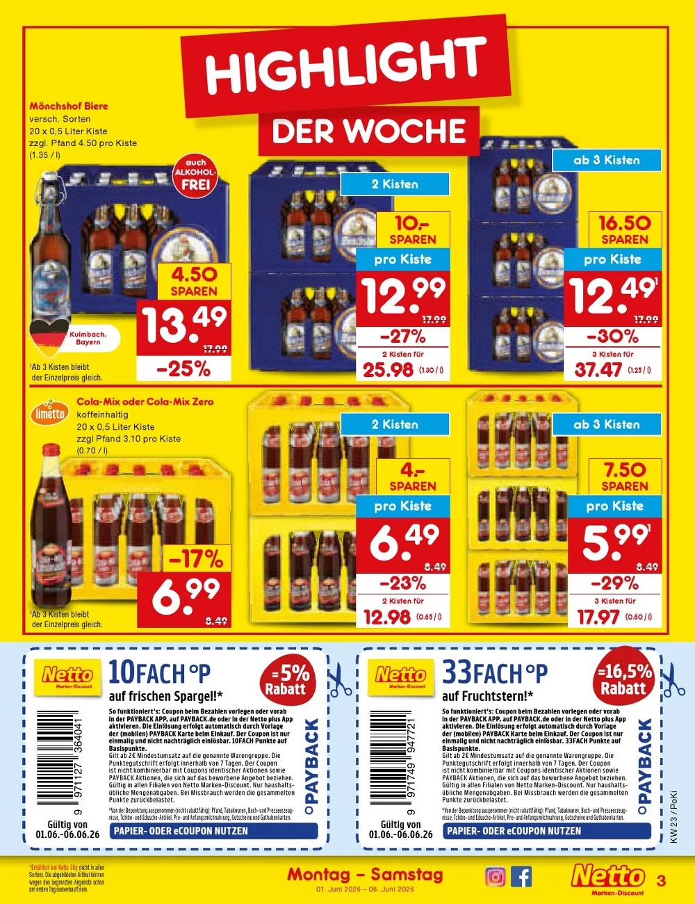 netto marken prospekt juni 1 6 3