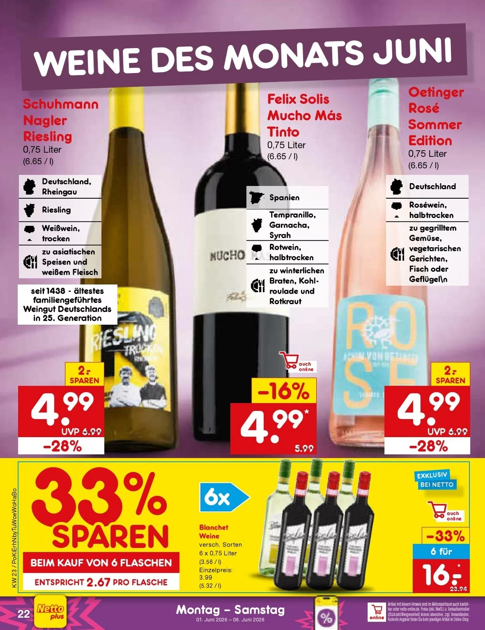 netto marken prospekt juni 1 6 32