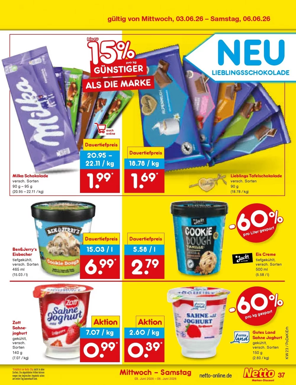netto marken prospekt juni 1 6 51