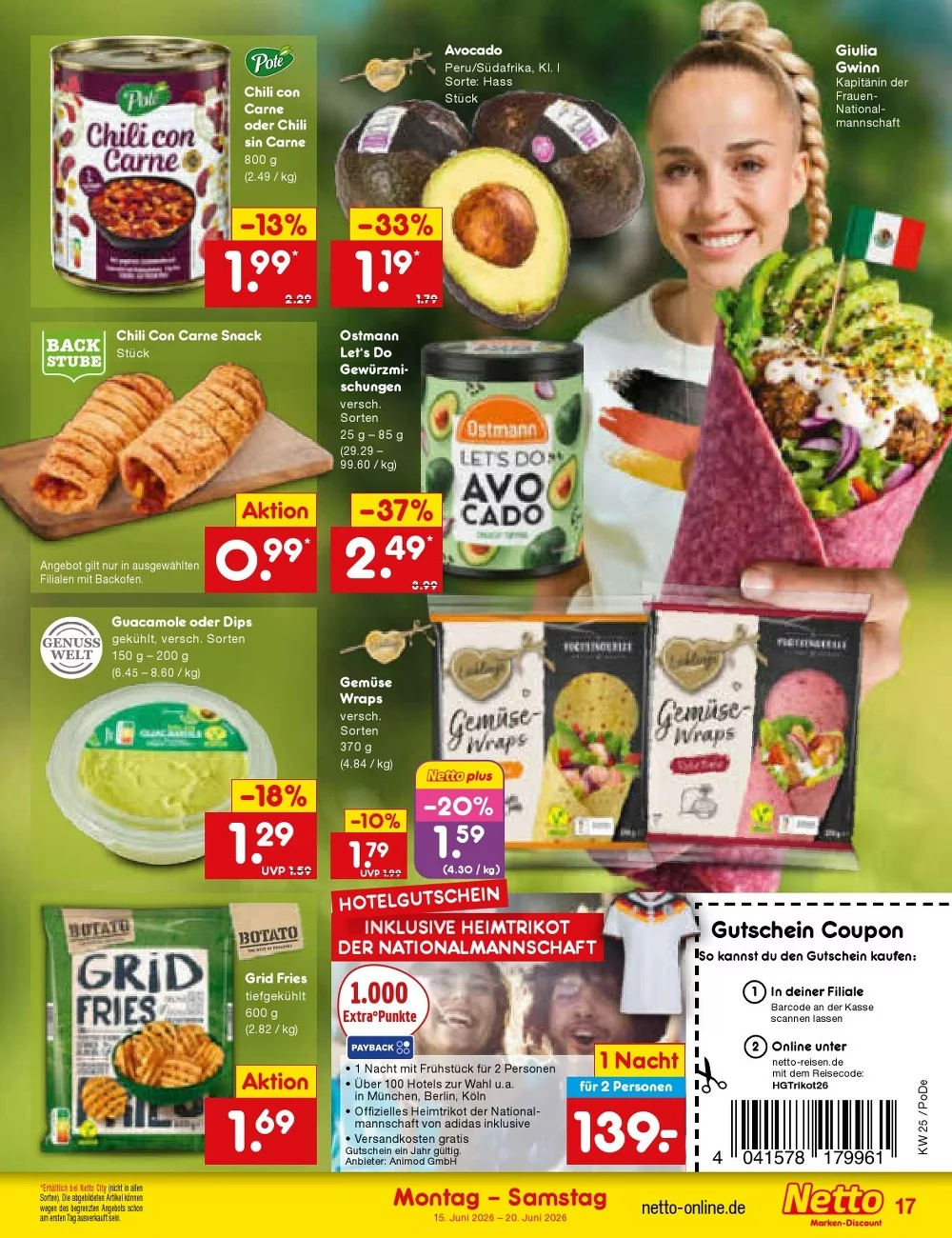 netto marken prospekt juni 15 20 21