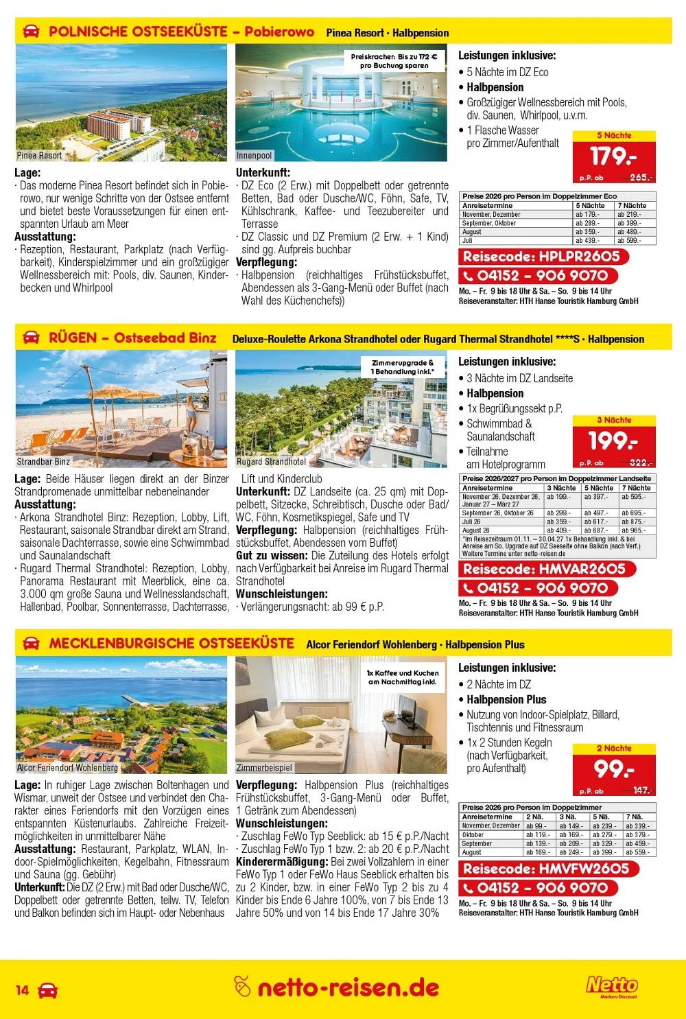 netto marken prospekt reisen prospekt juli 14