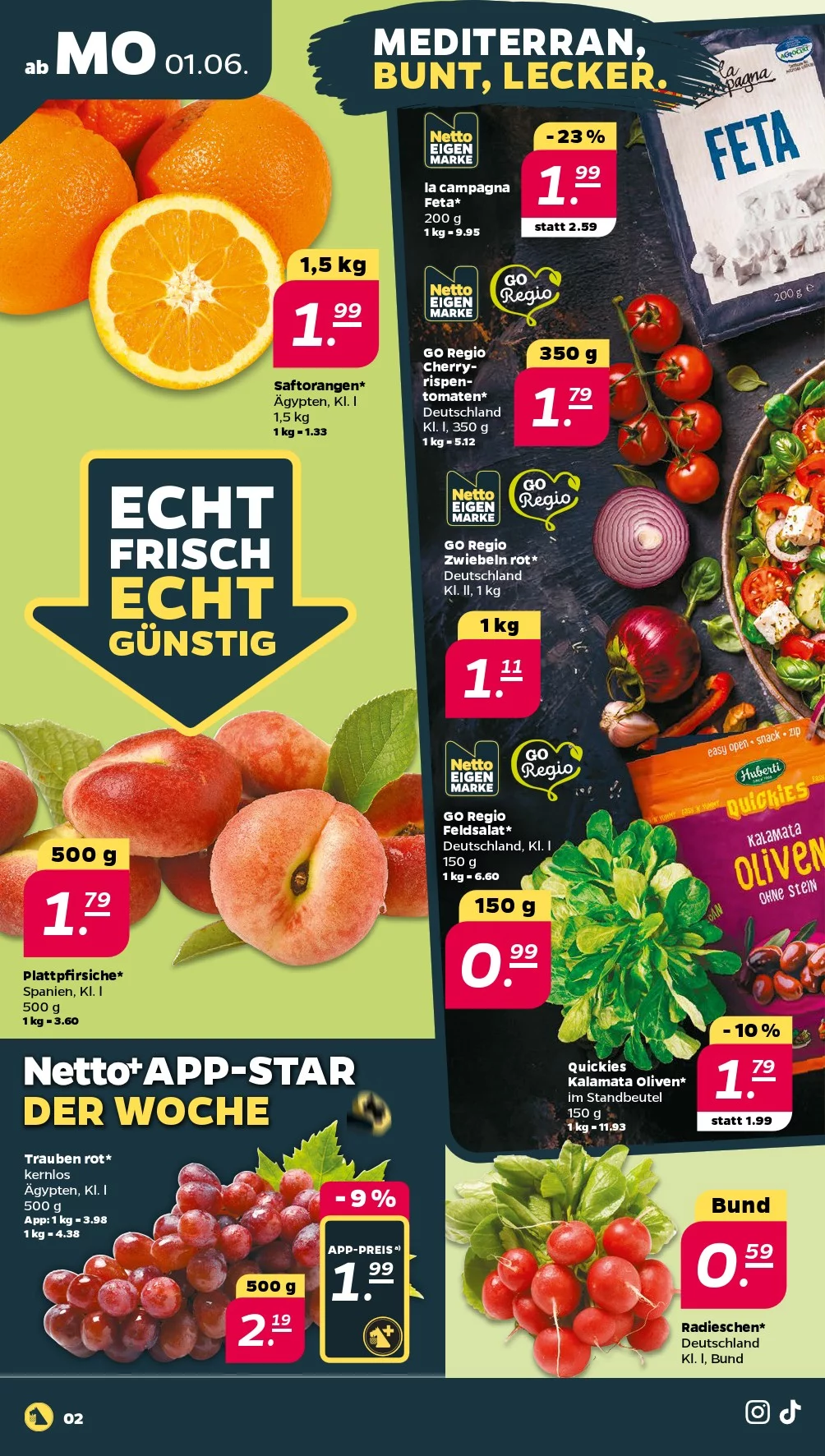 Netto Prospekt 01.06.2026 bis 06.06.2026 2 netto prospekt juni 1 6 2