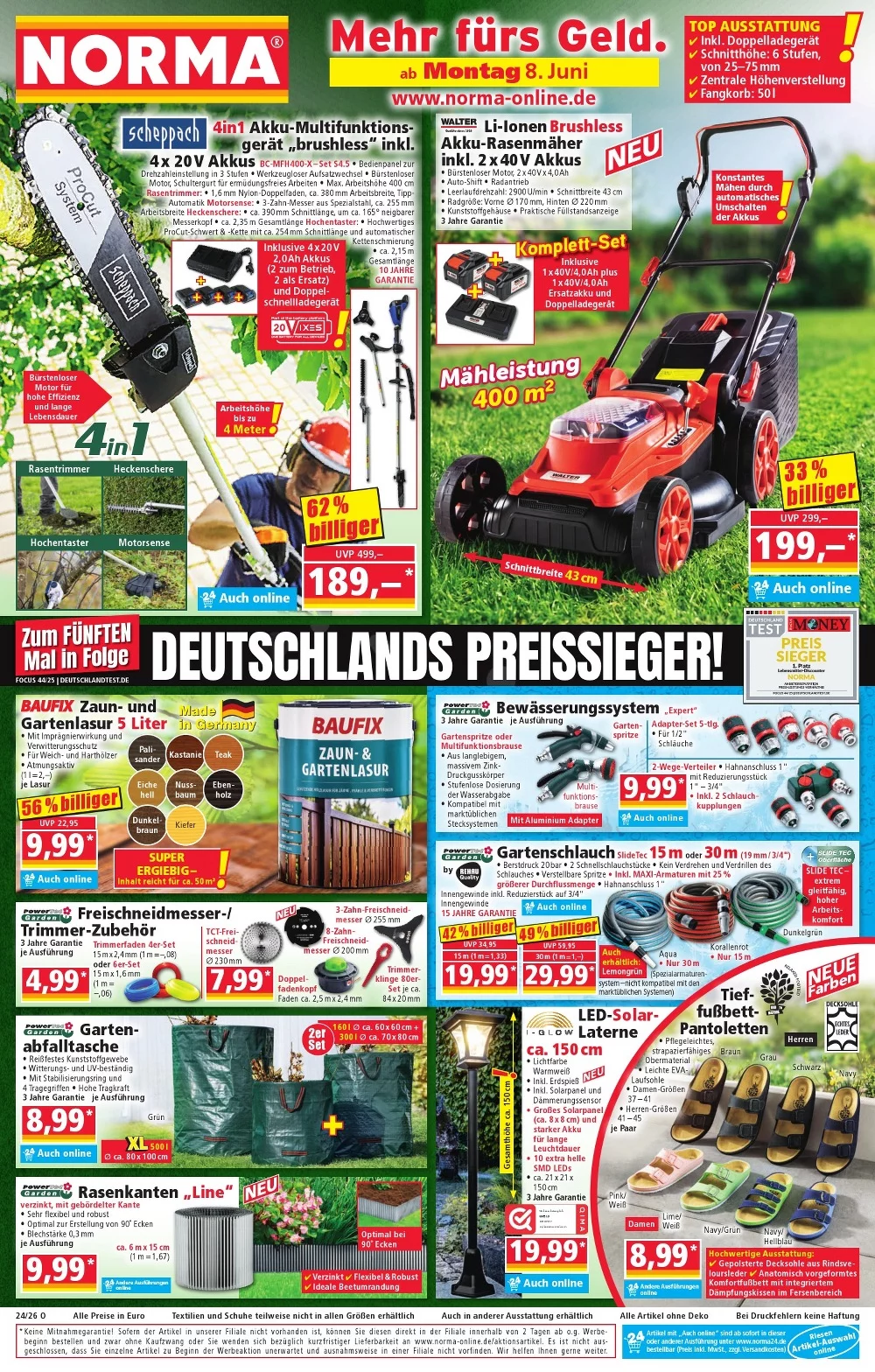 Norma Prospekt 08.06.2026 bis 13.06.2026 1 norma prospekt kw-24