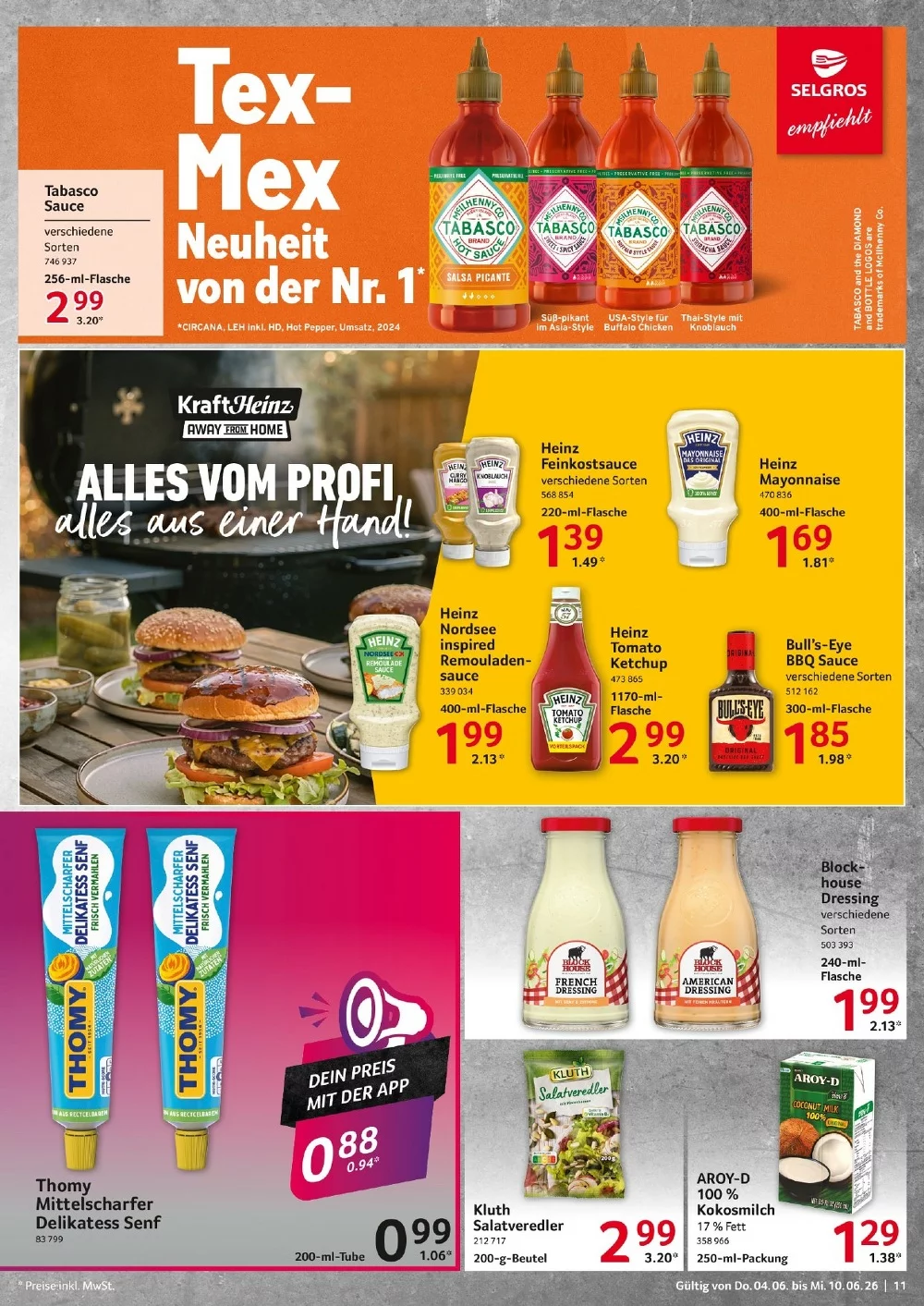 selgros food prospekt juni 4 10 11