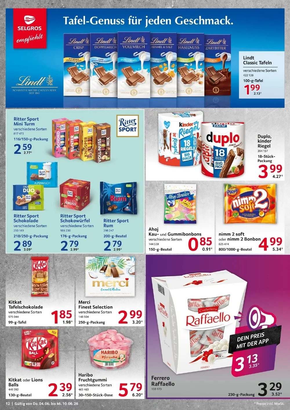 selgros food prospekt juni 4 10 12