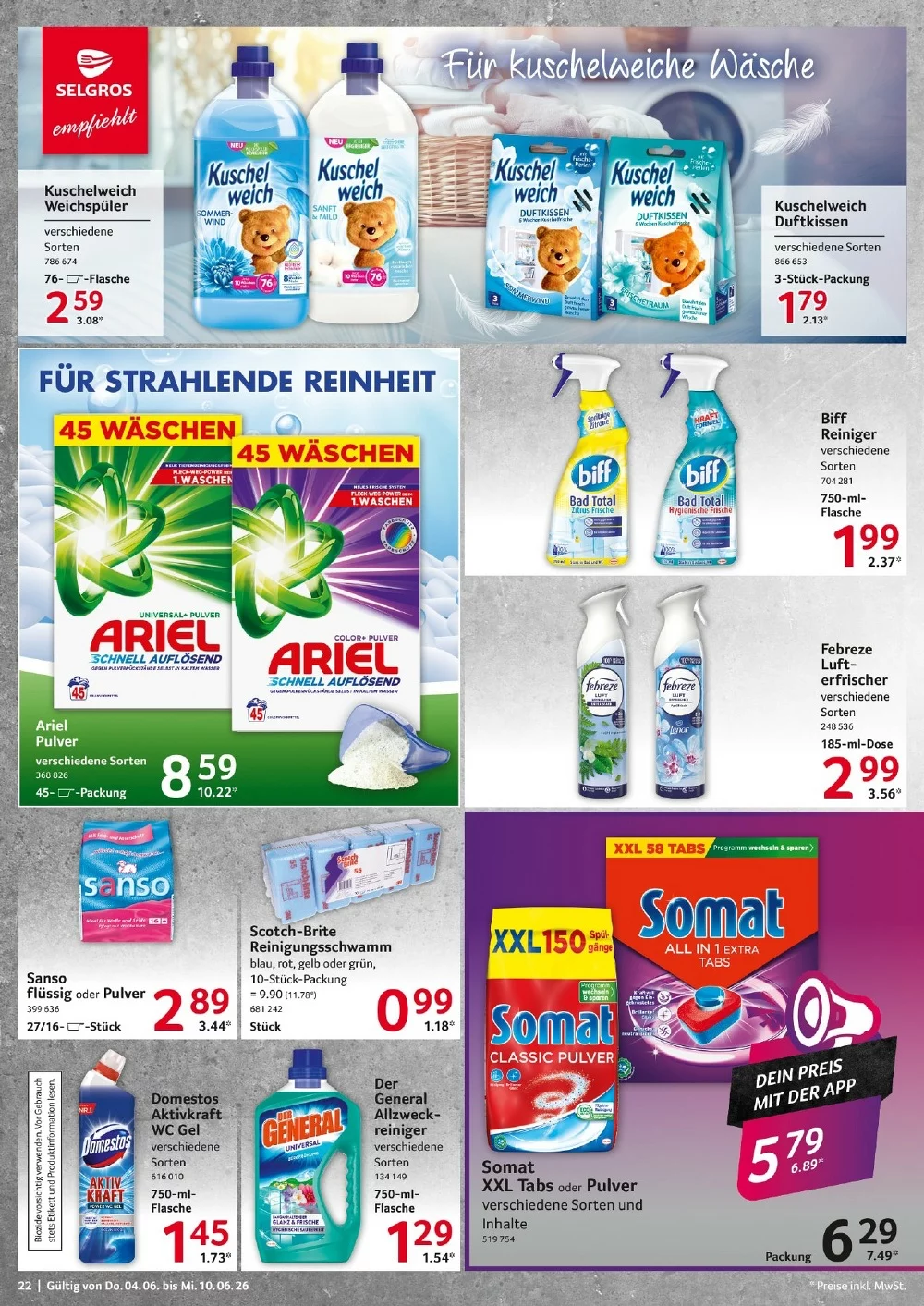 selgros food prospekt juni 4 10 22