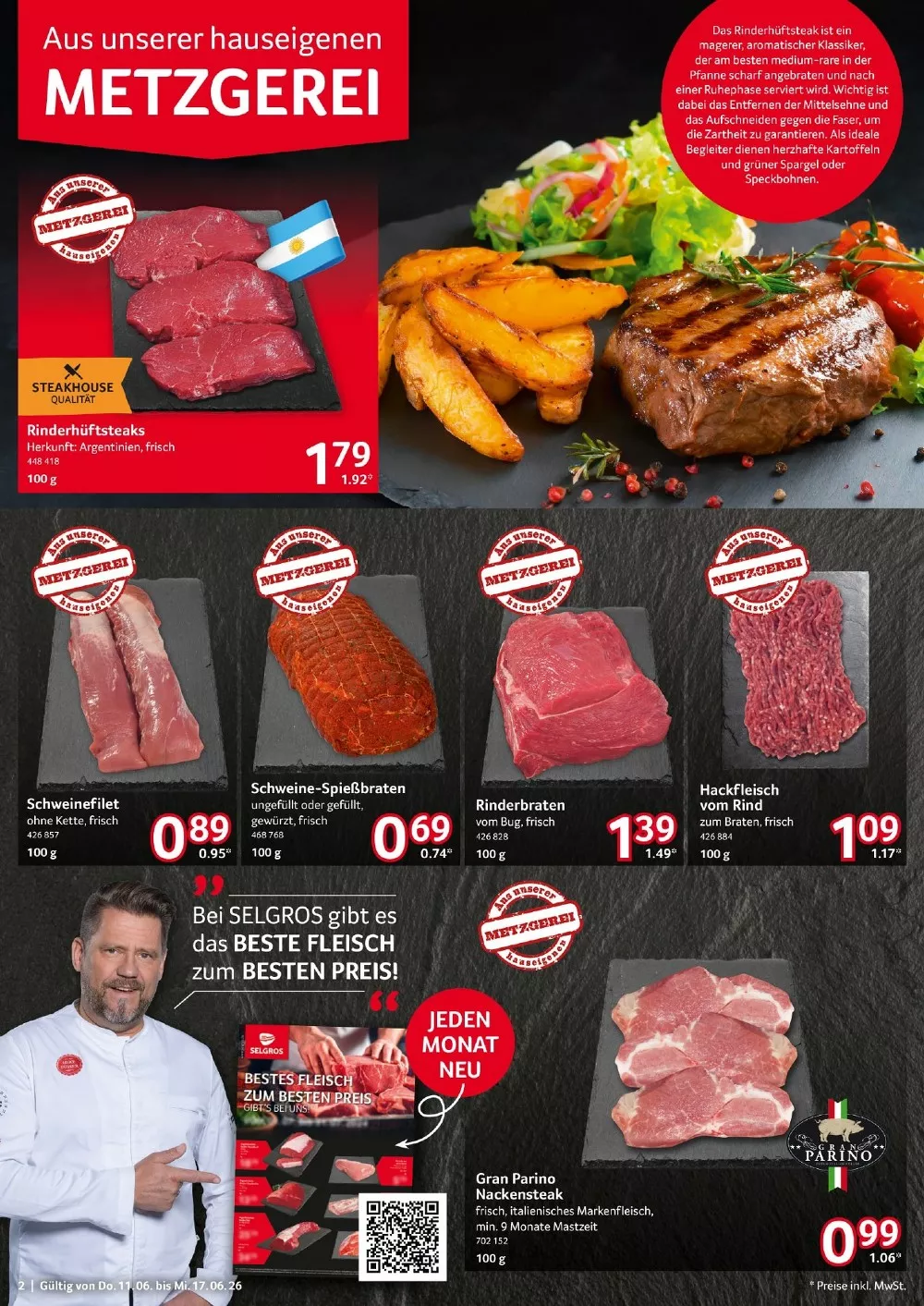 selgros prospekt food juni 11 17 2