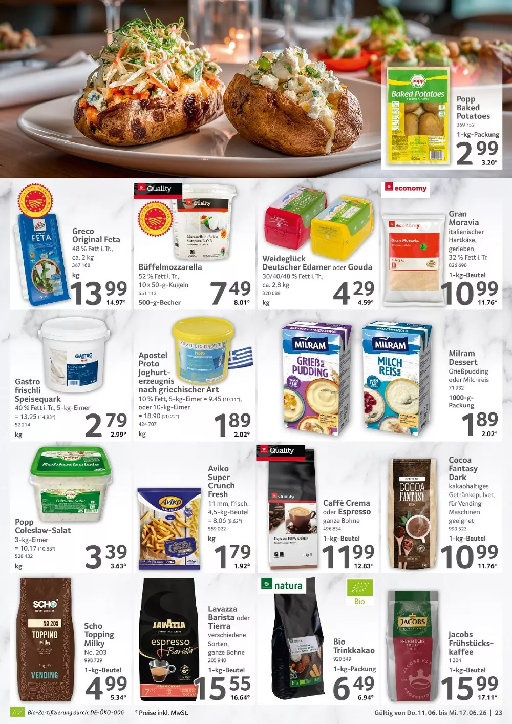 selgros prospekt food juni 11 17 23