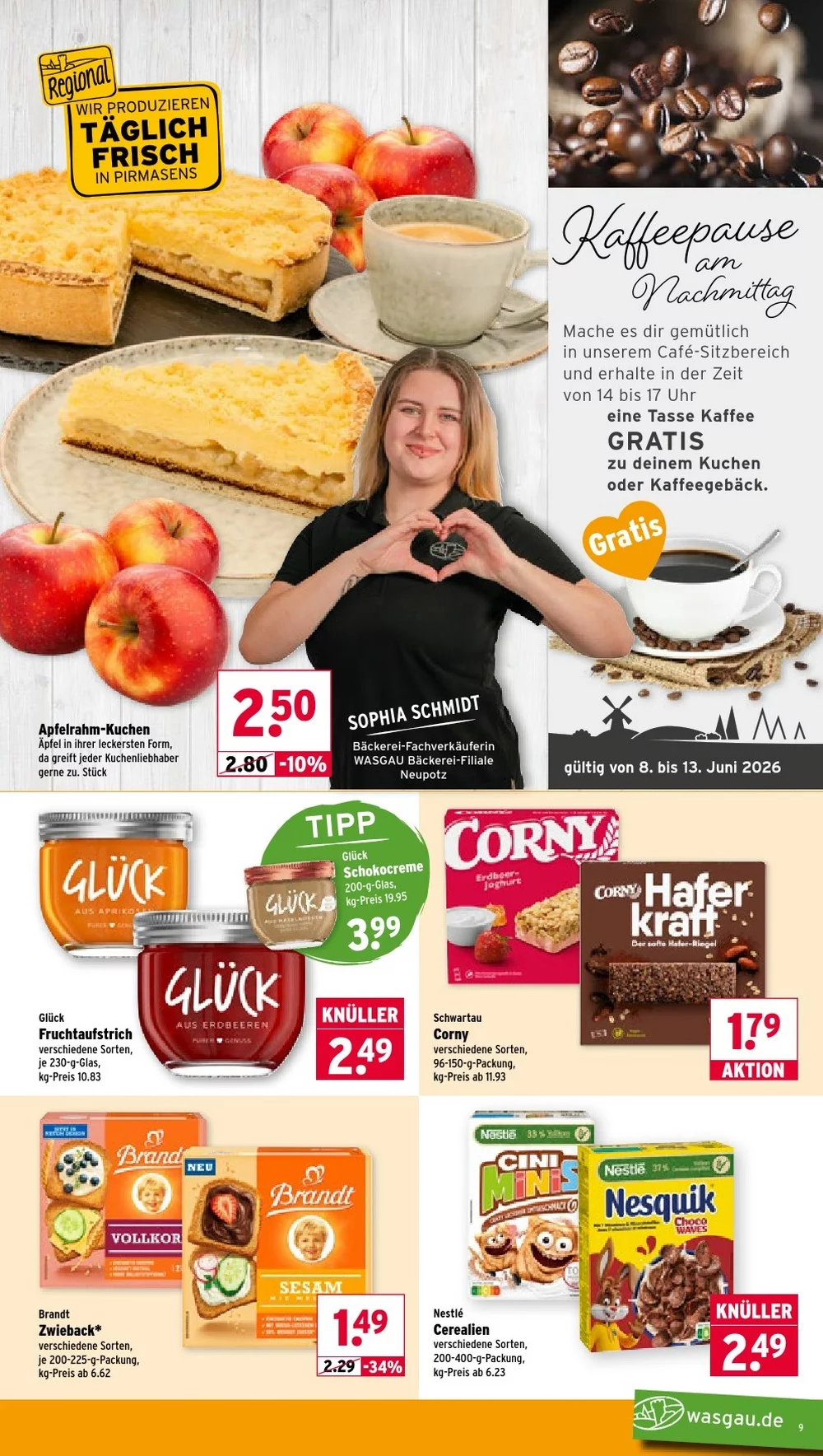 wasgau prospekt juni 8 13 9