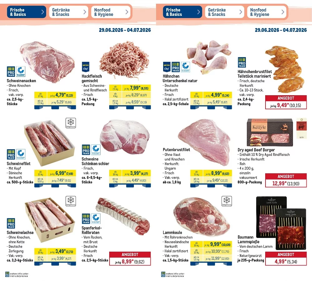 Metro Prospekt Food-Nonfood 27.07.2026 bis 01.08.2026 3 METRO prospekt juni 29 juli 4 3