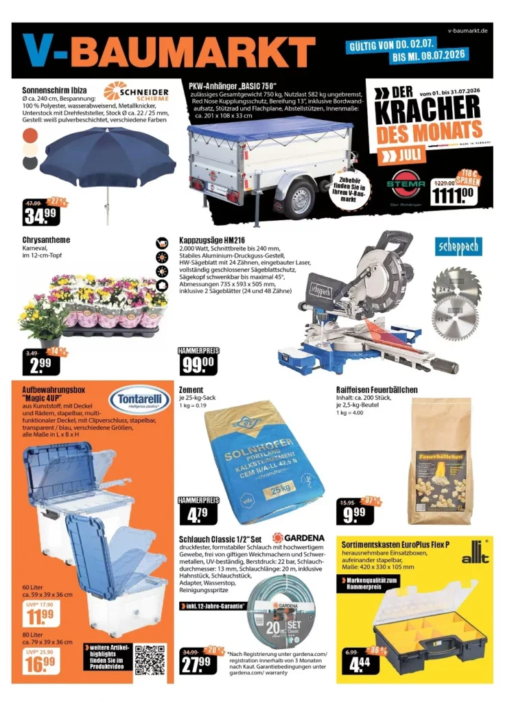 v baumarkt prospekt kw-27