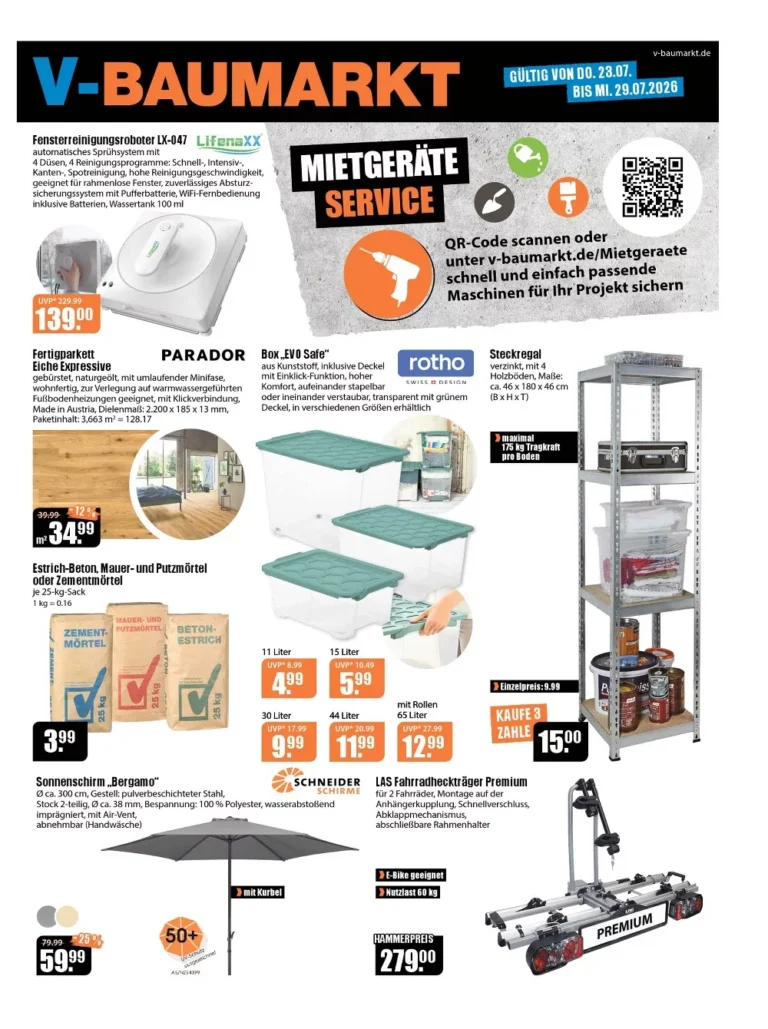 v baumarkt propekt kw-30