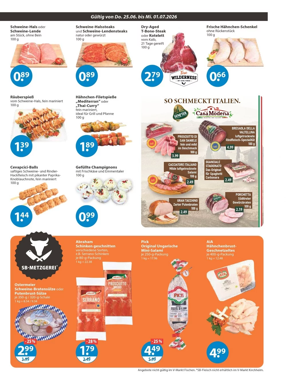 V Markt prospekt juni 25 juli 1 3
