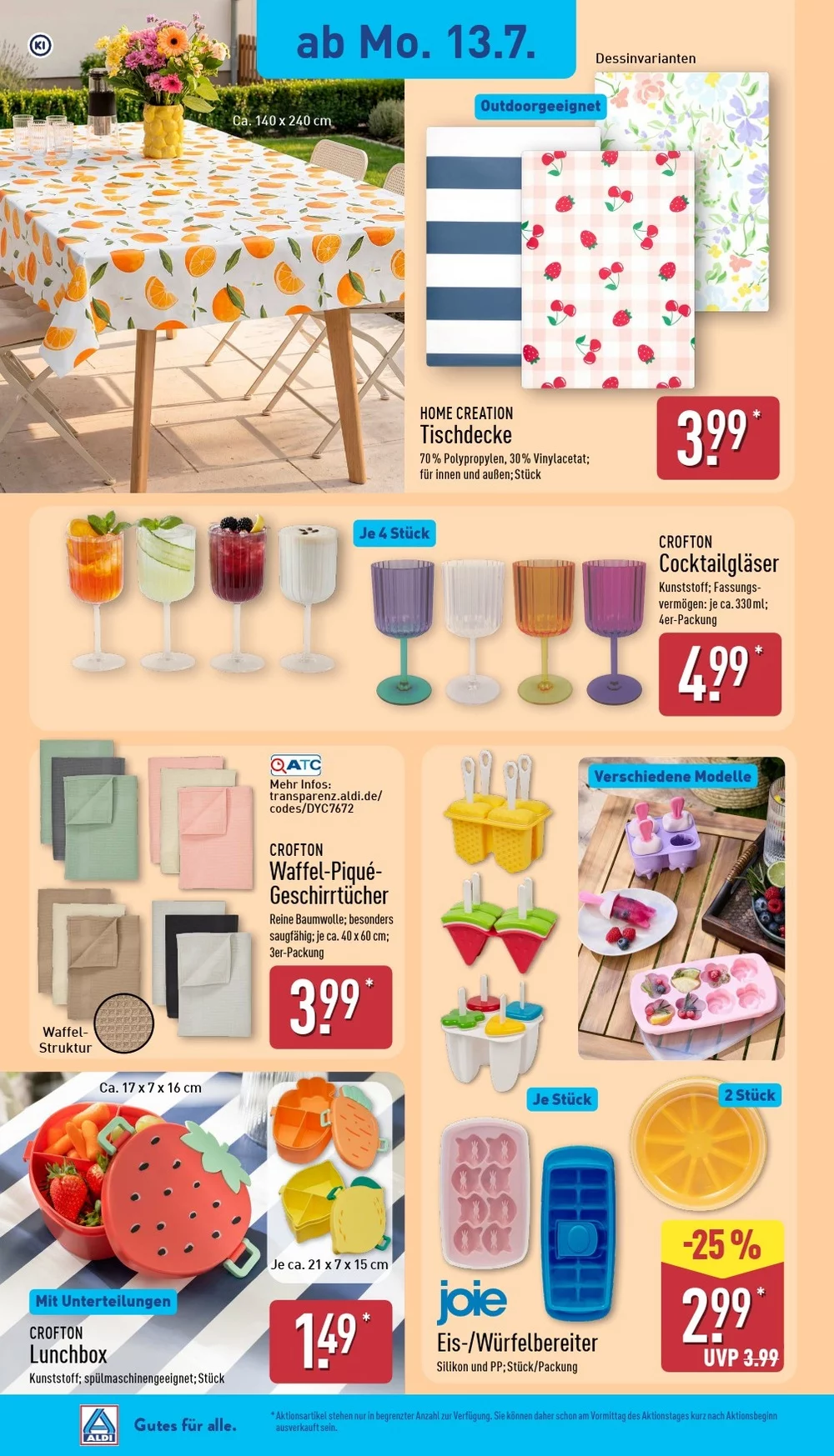 aldi nord prospekt juli 13 18 16