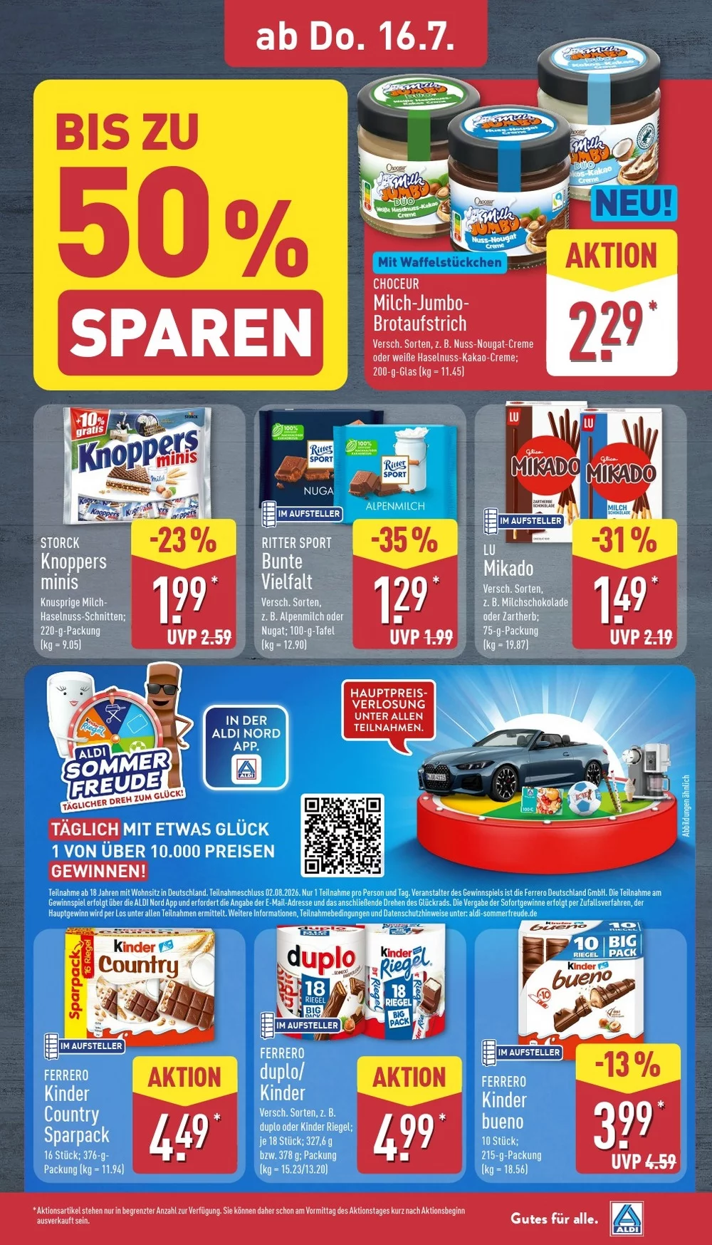 aldi nord prospekt juli 13 18 31