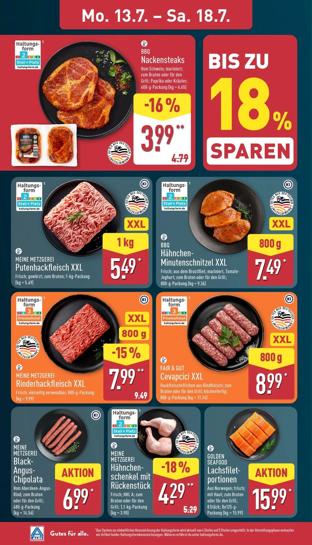 Aldi Nord Prospekt 13.07.2026 bis 18.07.2026 4 aldi nord prospekt juli 13 18 4