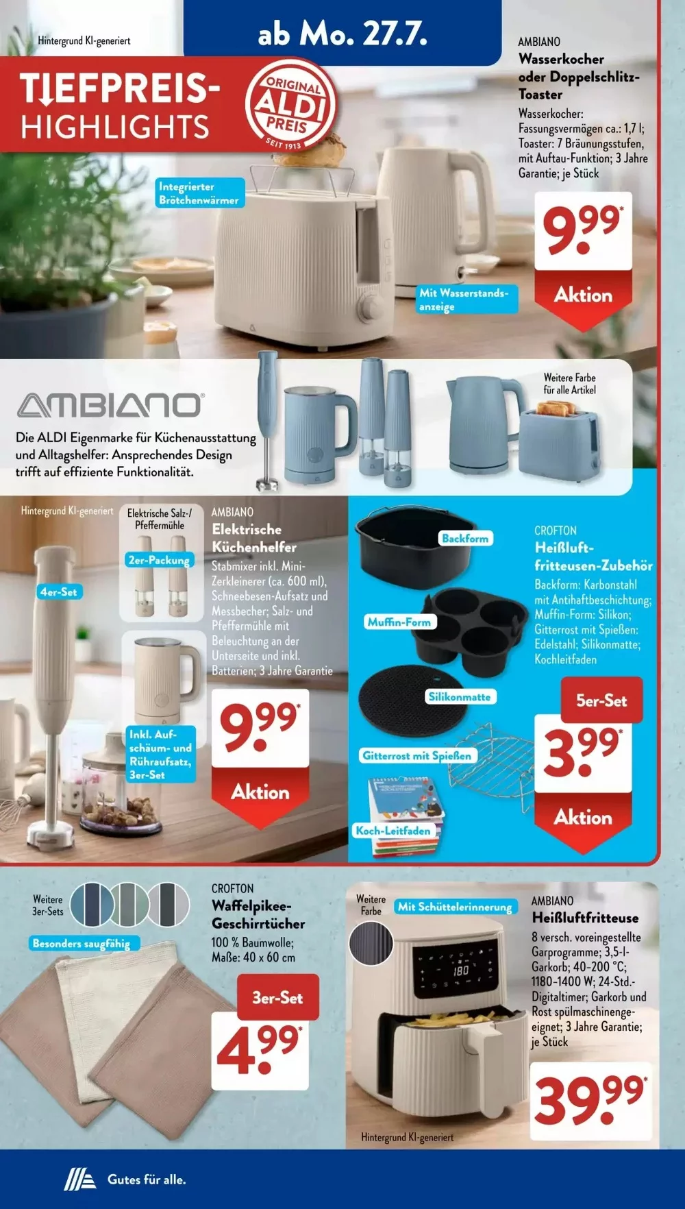 Aldi Süd Prospekt 27.07.2026 bis 01.08.2026 3 aldi sud prospekt juli 27 august 1 3