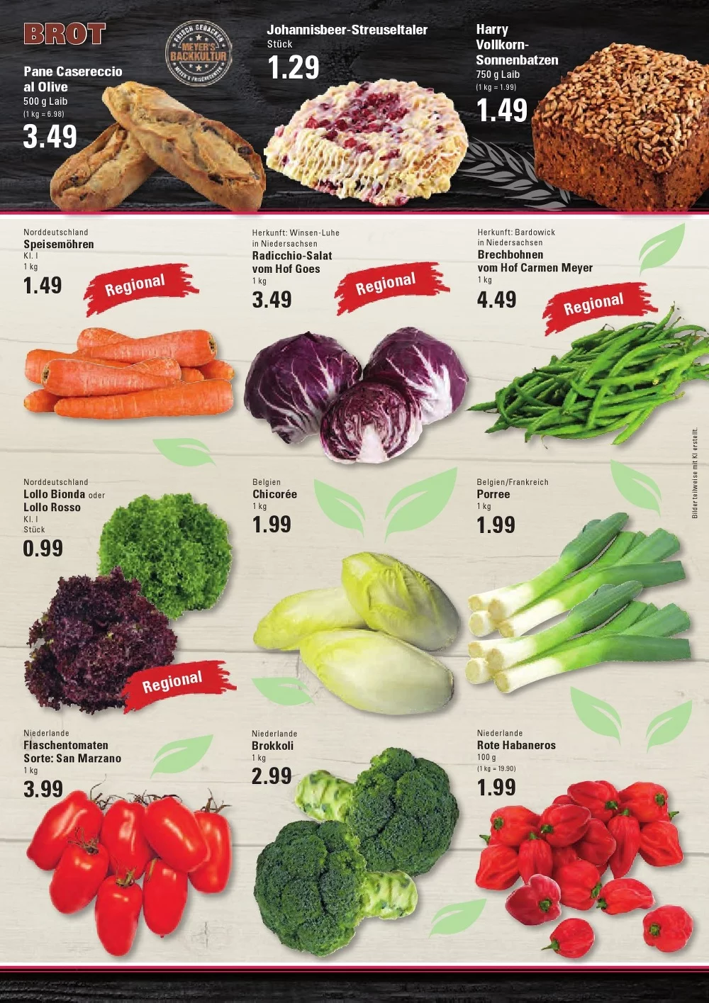 Edeka Meyer’s Frischecenter Prospekt 20.07.2026 bis 25.07.2026 3 edeka meyers prospekt juli 6 11 3