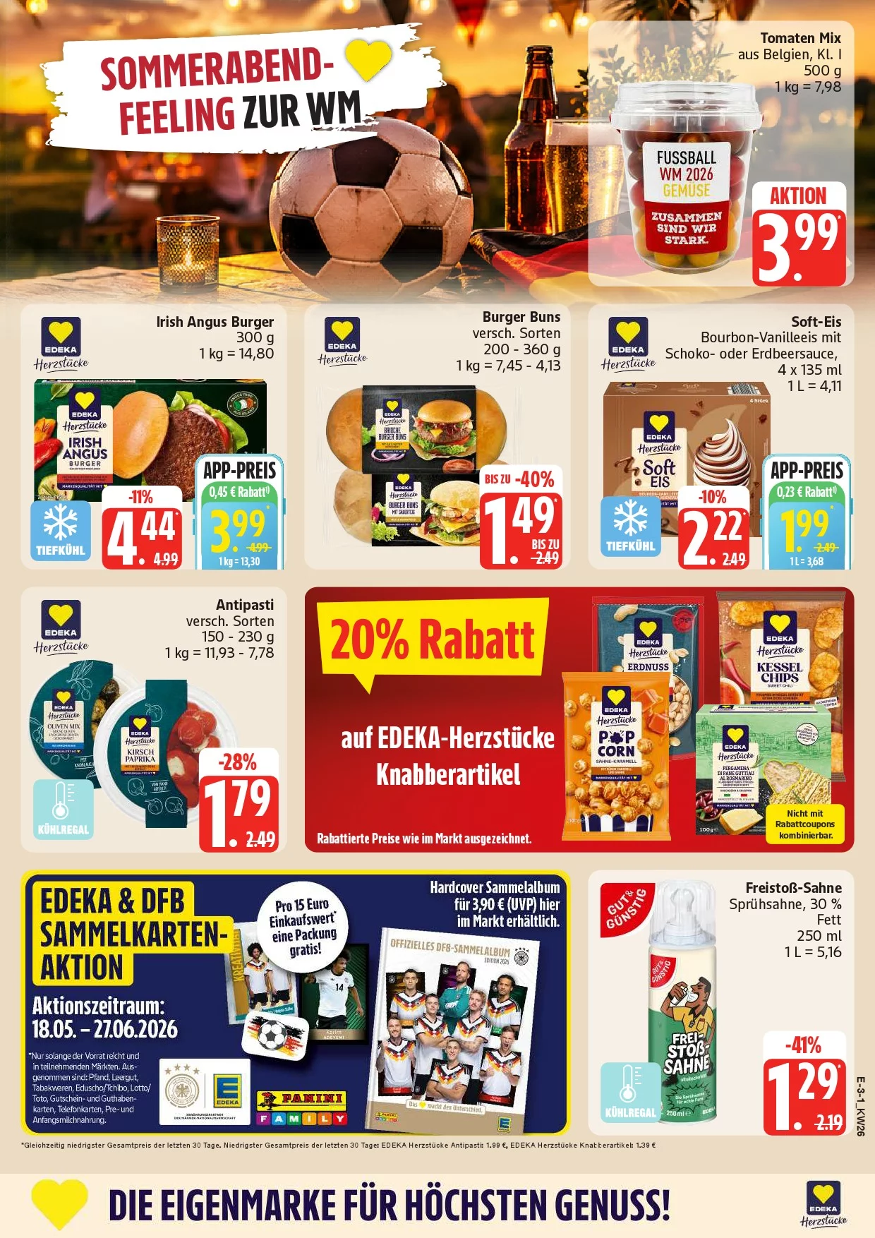 Edeka Prospekt Nord 22.06.2026 bis 27.06.2026 3 edeka nord prospekt juni 22 27 3