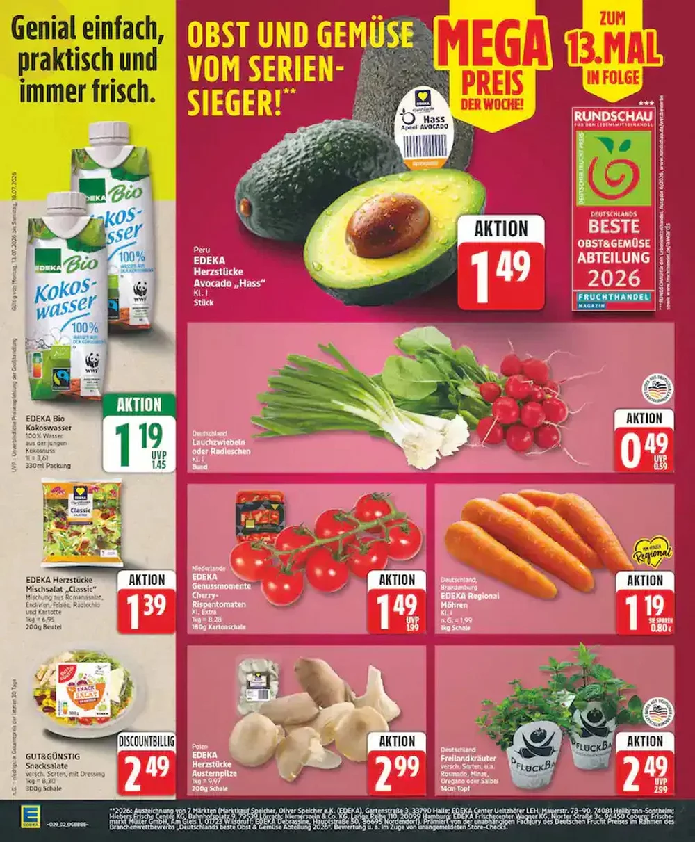edeka prospekt juli 13 18 2