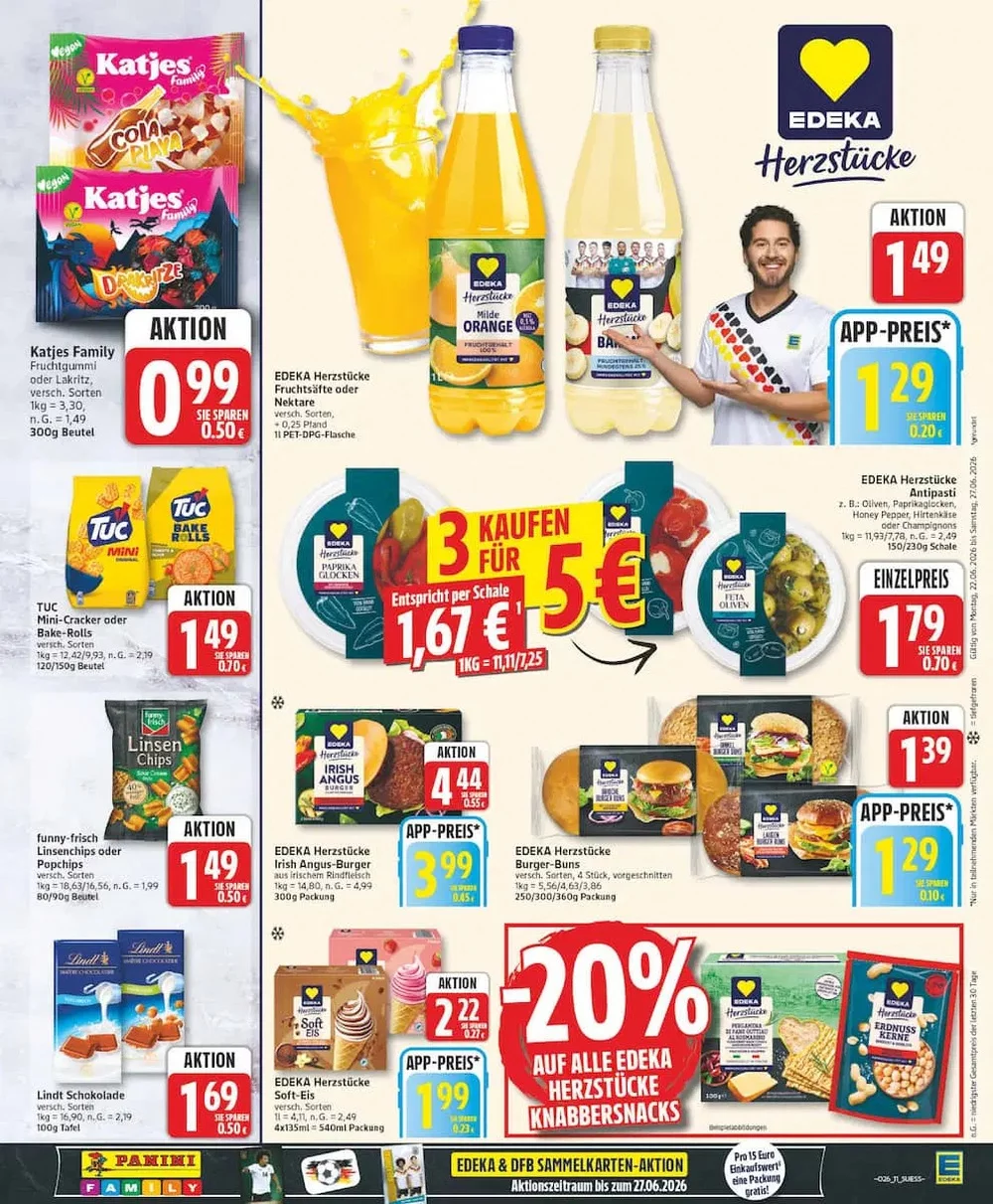 edeka prospekt juni 22 27 11