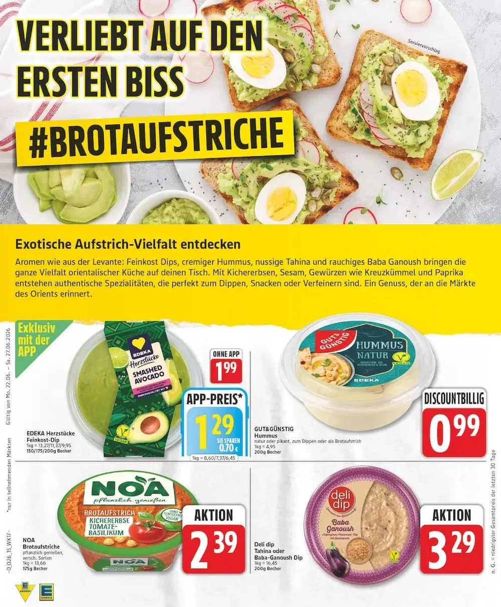edeka prospekt juni 22 27 15