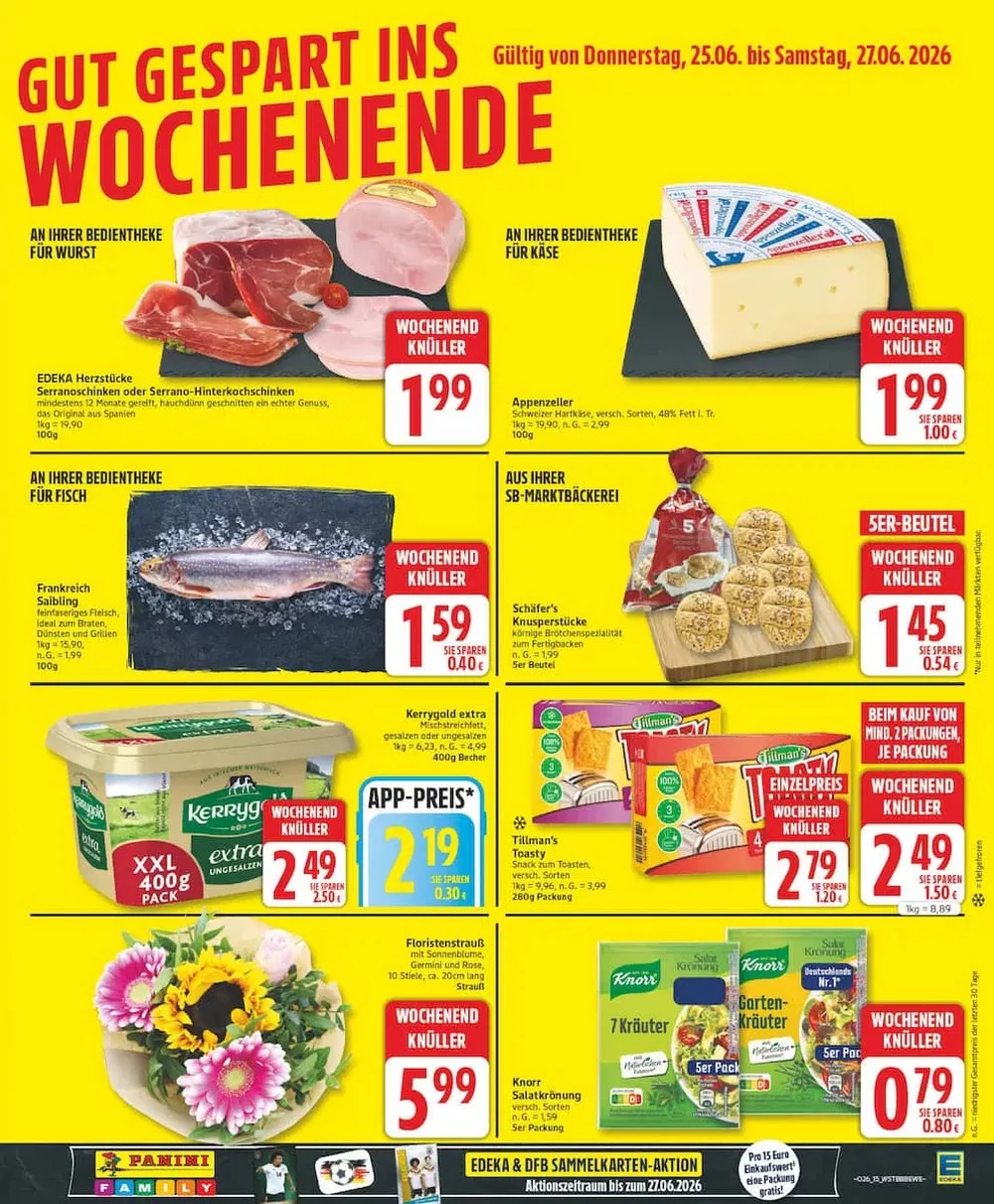 edeka prospekt juni 22 27 19