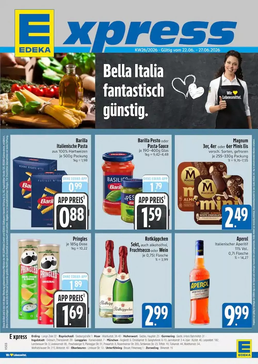 edeka xpress prospekt kw26