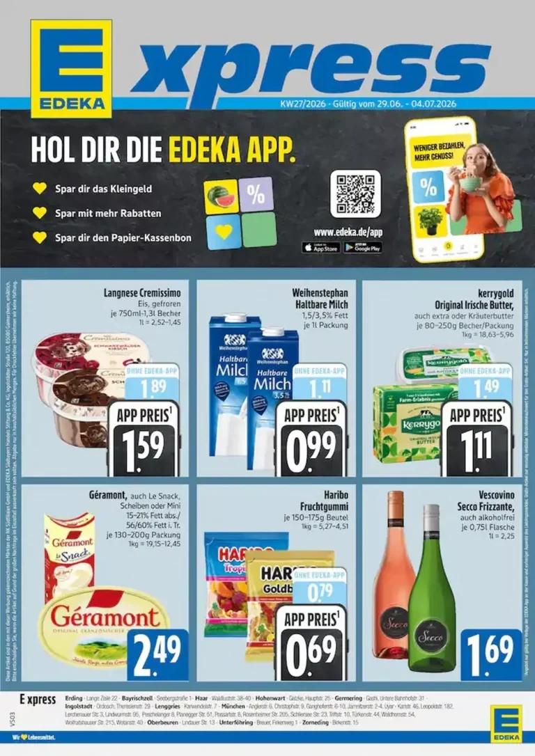 edeka xpress prospekt kw27