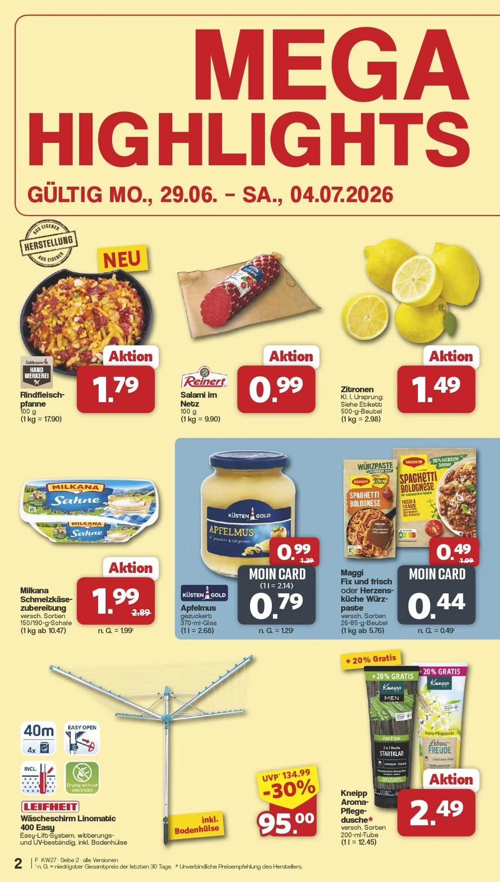famila prospekt juni 29 juli 4 2