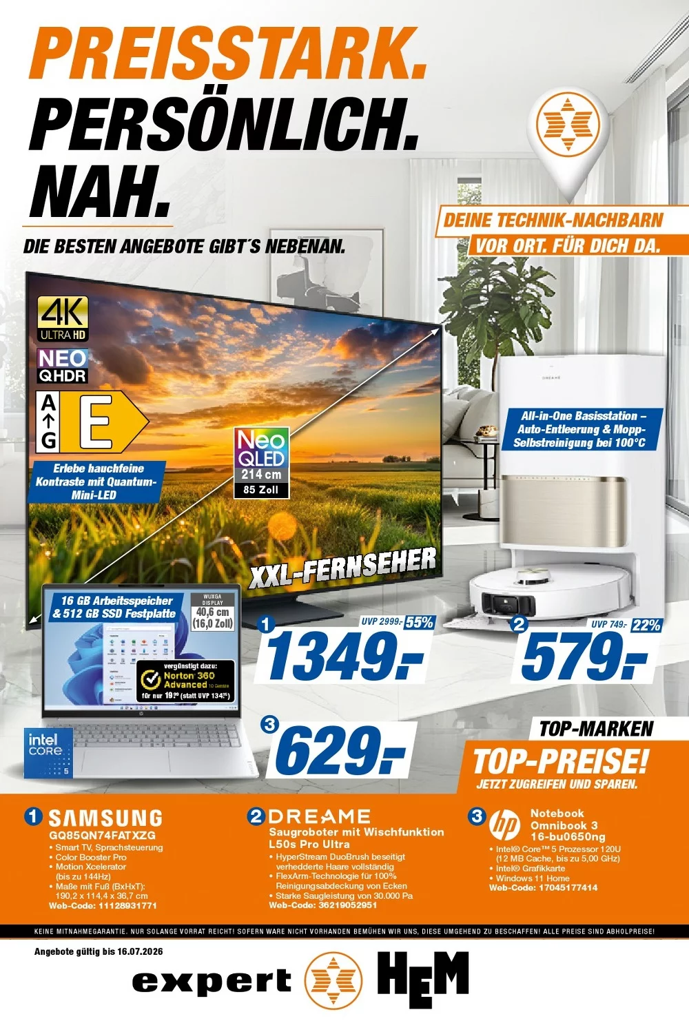 HEM Expert Prospekt 24.07.2026 bis 30.07.2026 1 hem expert prospekt kw-29