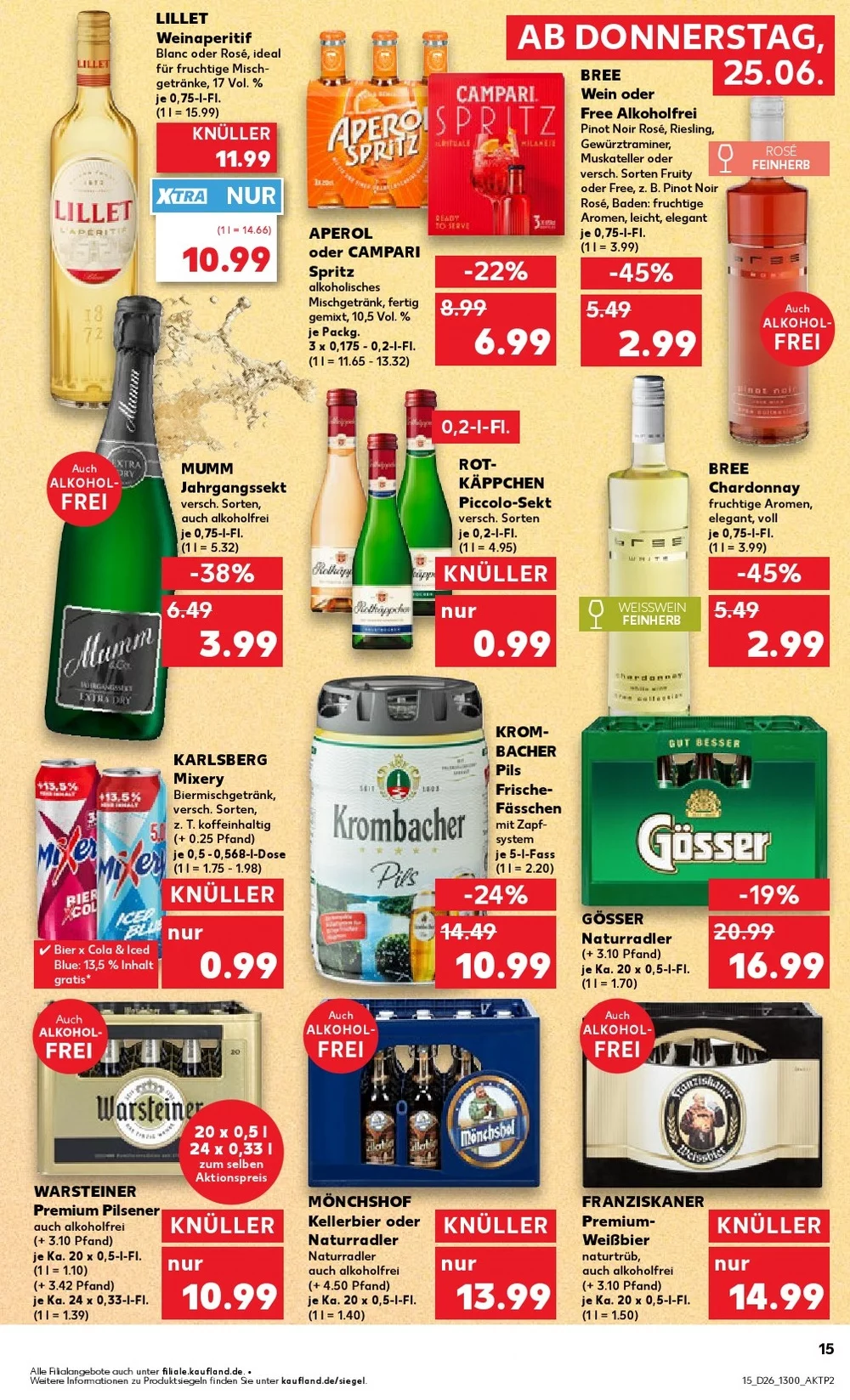 kaufland prosoekt juni 25 juli 1 15