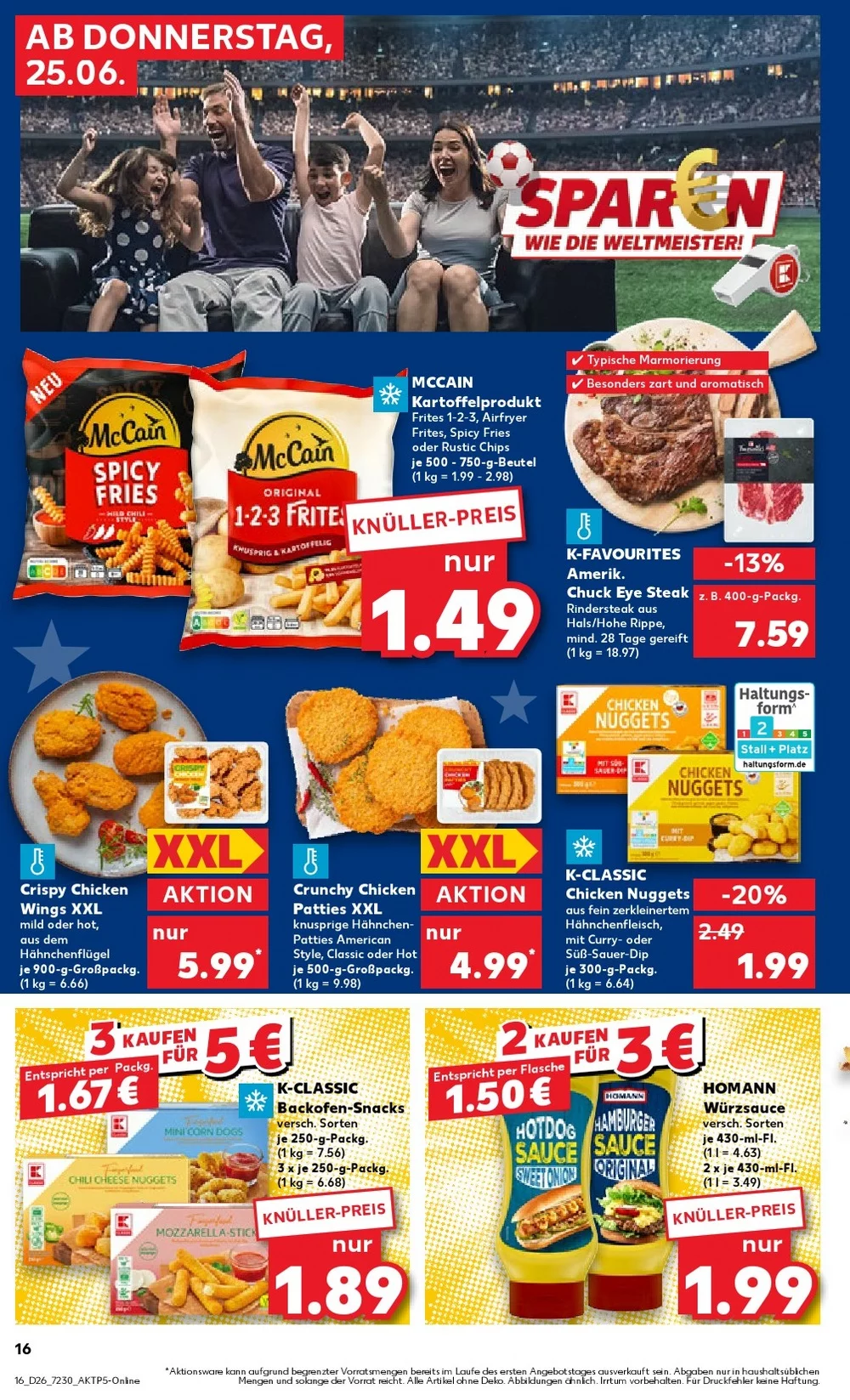 kaufland prosoekt juni 25 juli 1 16