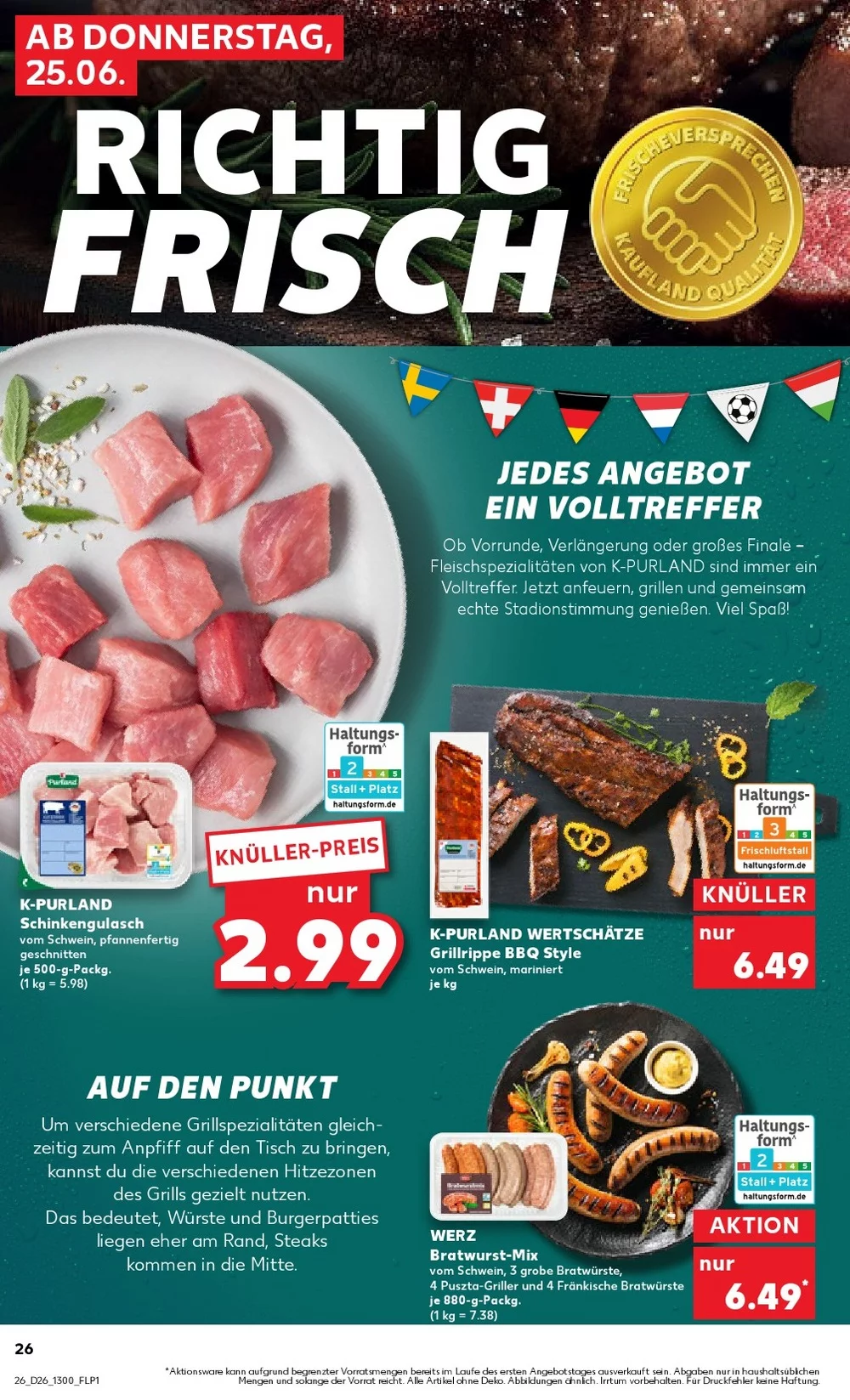 kaufland prosoekt juni 25 juli 1 26