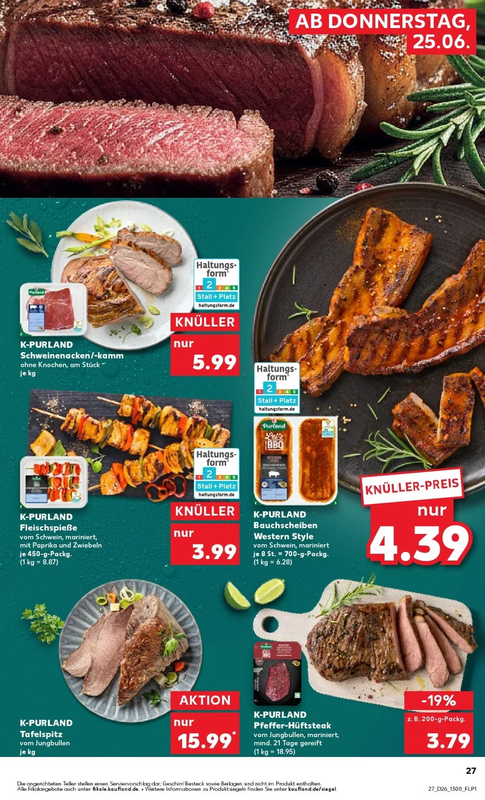 kaufland prosoekt juni 25 juli 1 27