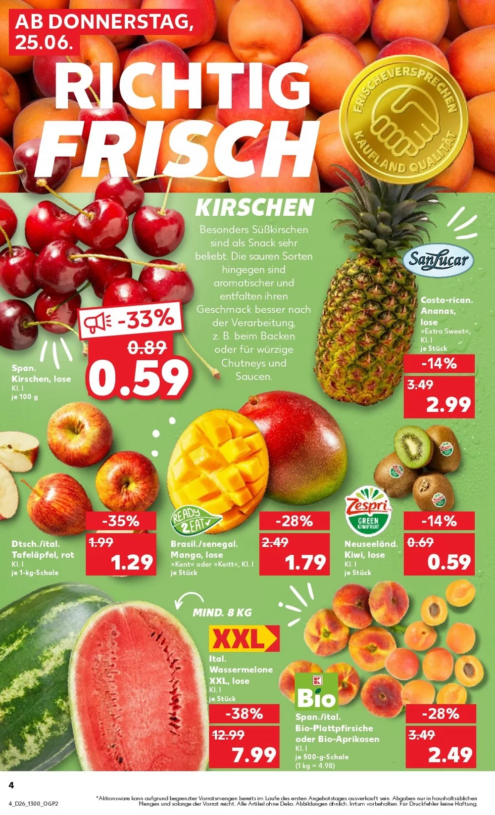 Kaufland Prospekt Neu 25.06.2026 bis 01.07.2026 4 kaufland prosoekt juni 25 juli 1 4