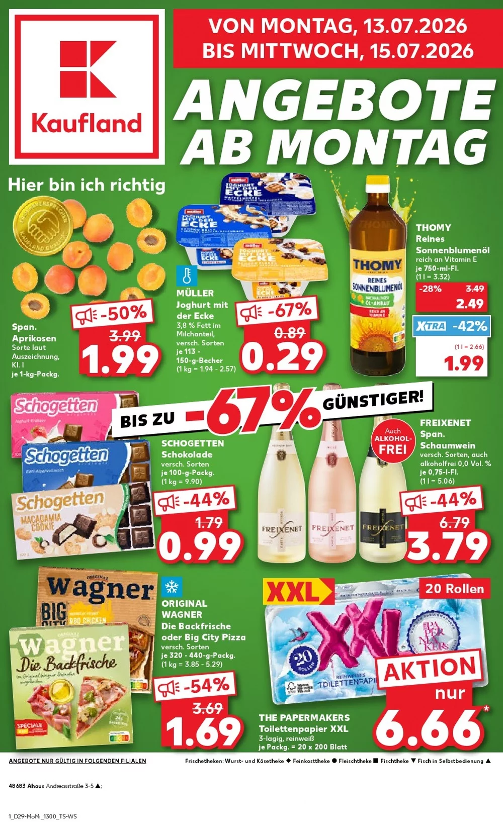 Kaufland Prospekt Wochenstart 27.07.2026 bis 01.08.2026 1 kaufland prospekt kw-29