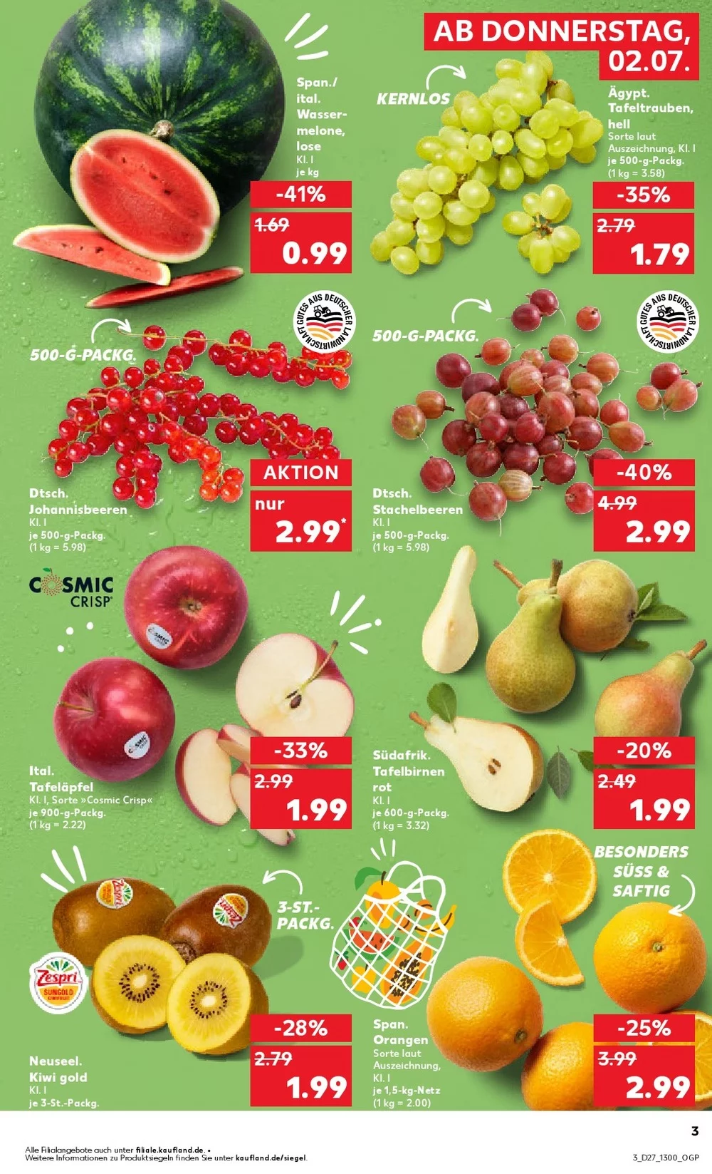 kaufland prospekt juli 2 8 3