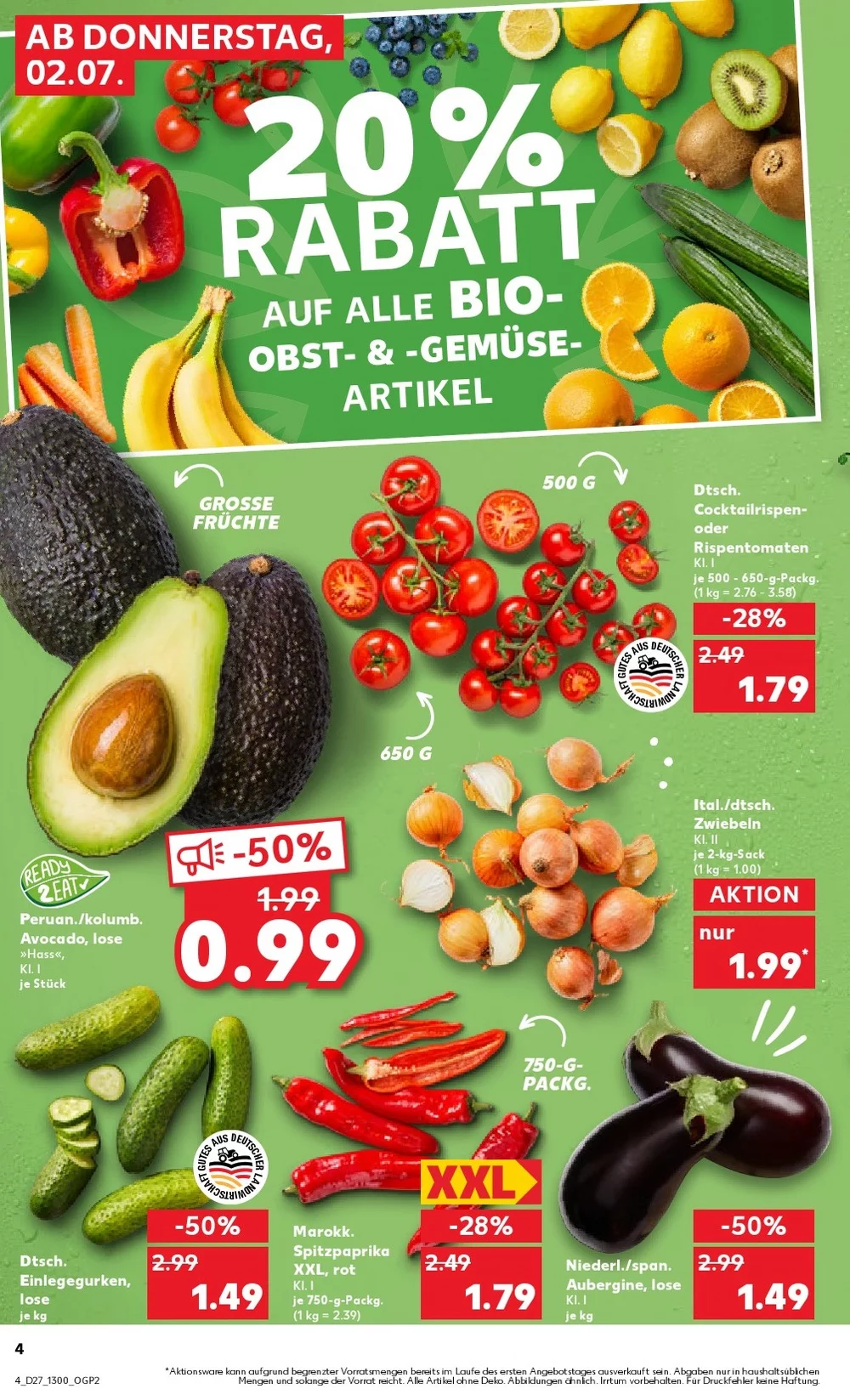 kaufland prospekt juli 2 8 4