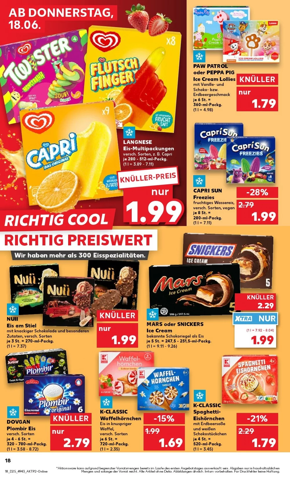 kaufland prospekt juni 18 24 18