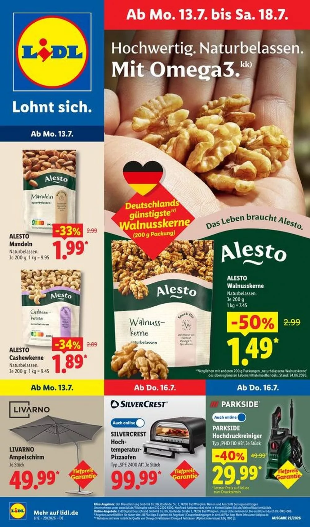 Lidl Prospekt Neu Angebote 03.08.2026 bis 08.08.2026 1 lidl prospekt kw29