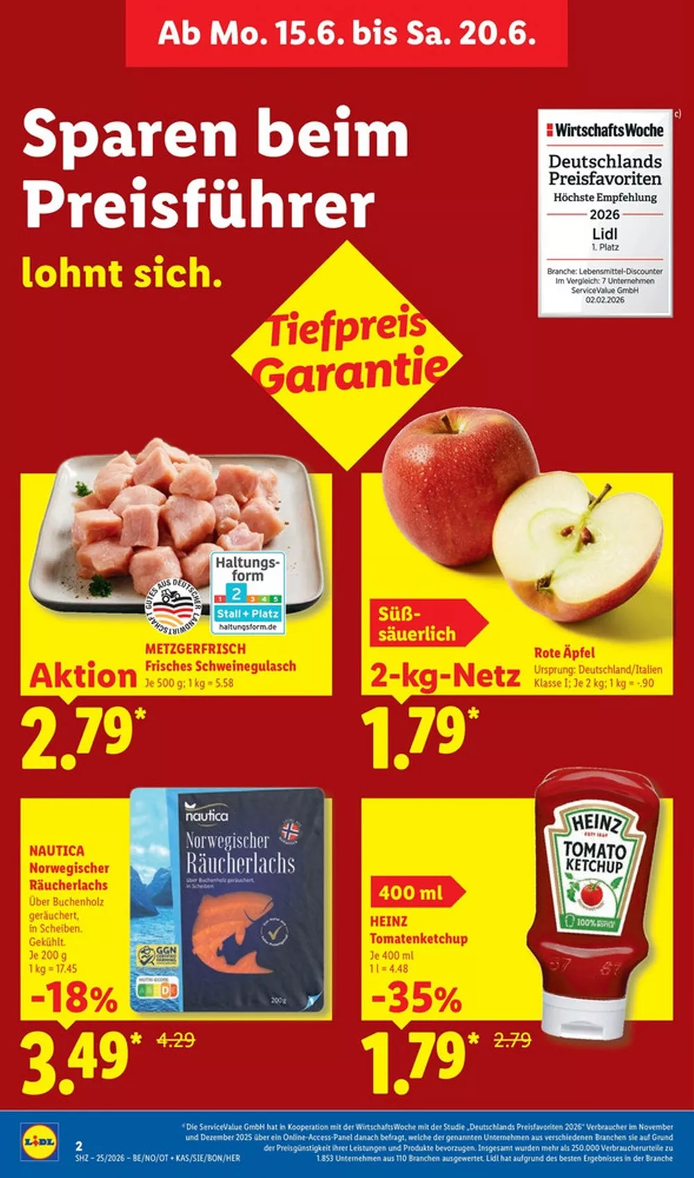 Lidl Prospekt 15.06.2026 bis 20.06.2026 2 lidl prospekt juni 15 20 2 97259469