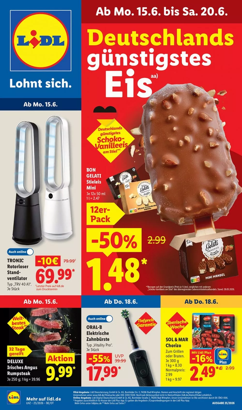 Lidl Prospekt 15.06.2026 bis 20.06.2026 5 lidl prospekt juni 15 20 5 73975252