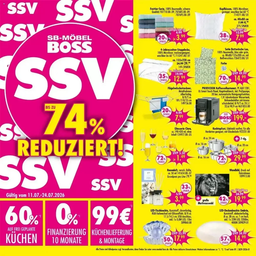 Möbel Boss Prospekt 25.07.2026 bis 31.07.2026 1 möbel boss prospekt kw-28-29