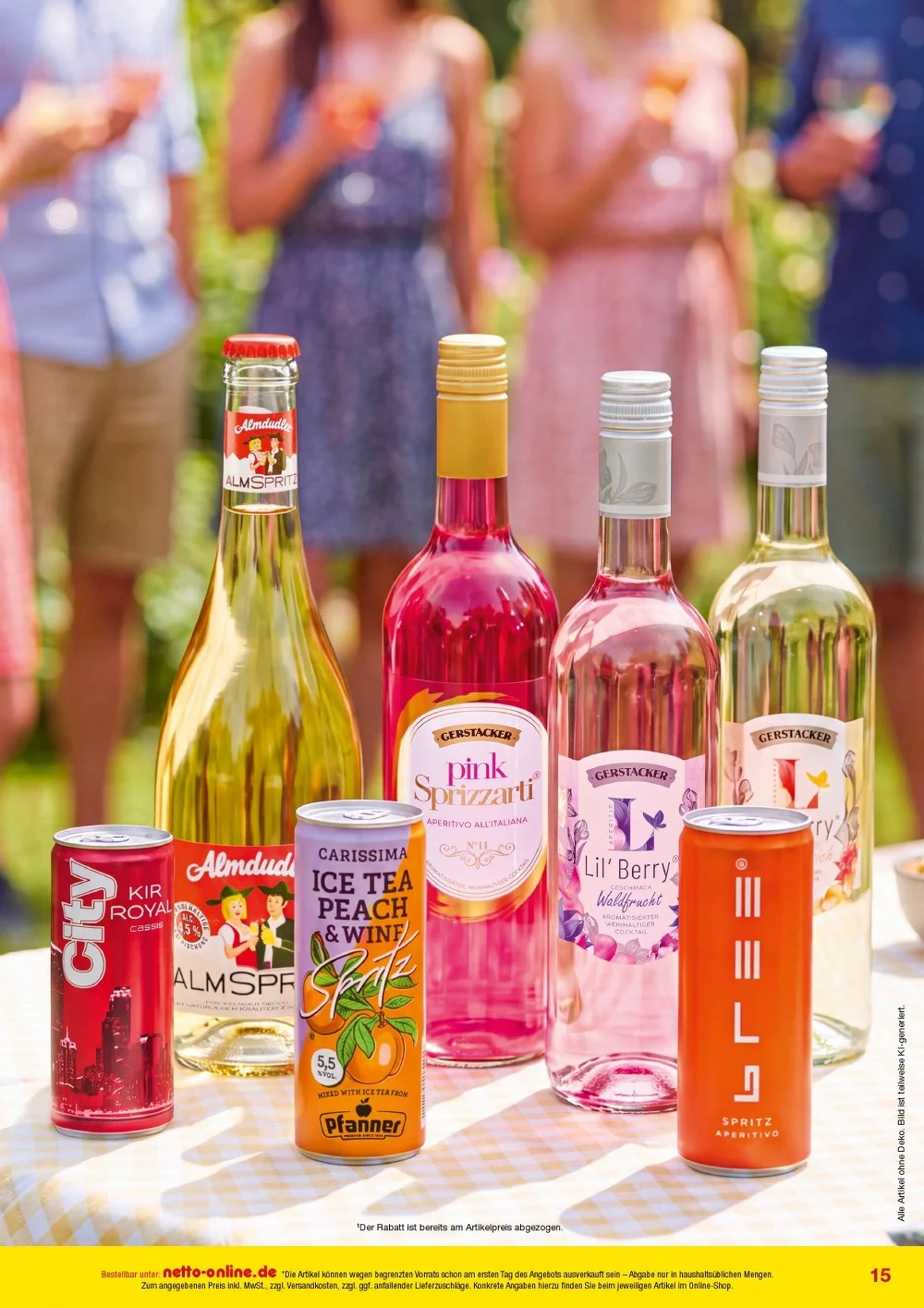 netto marken prospekt Bestellmagazin august 15