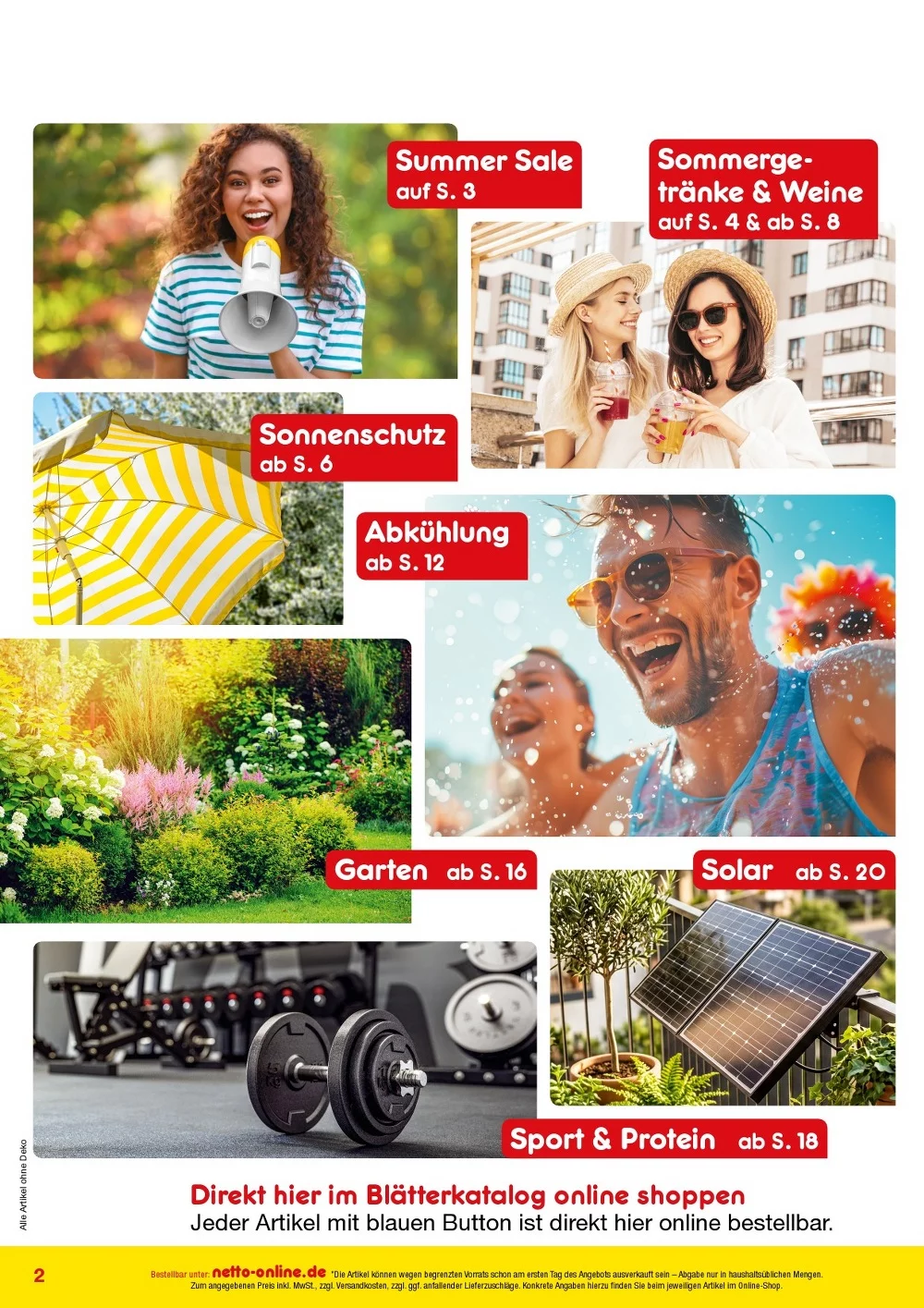 Netto Marken-Discount Online Bestellmagazin August 2026 2 netto marken prospekt Bestellmagazin august 2