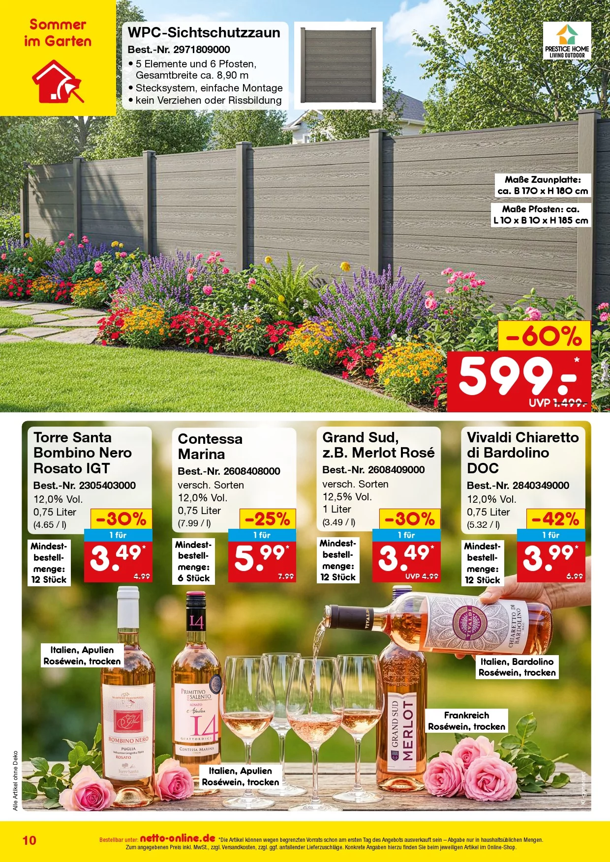 netto marken prospekt bestellmagazin juli 10